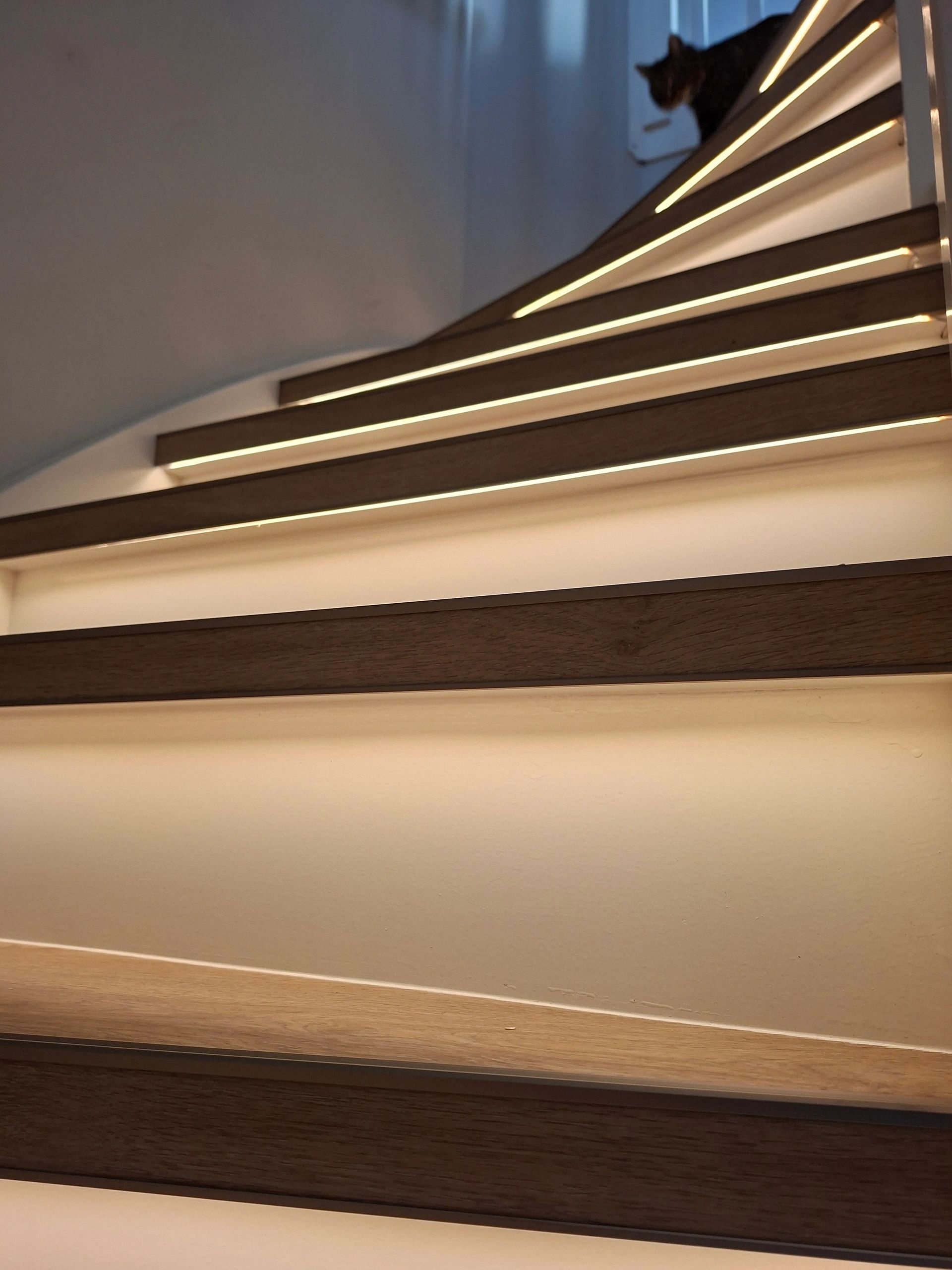 Trapverlichting Led strip Warm Wit – Complete set 130 CM