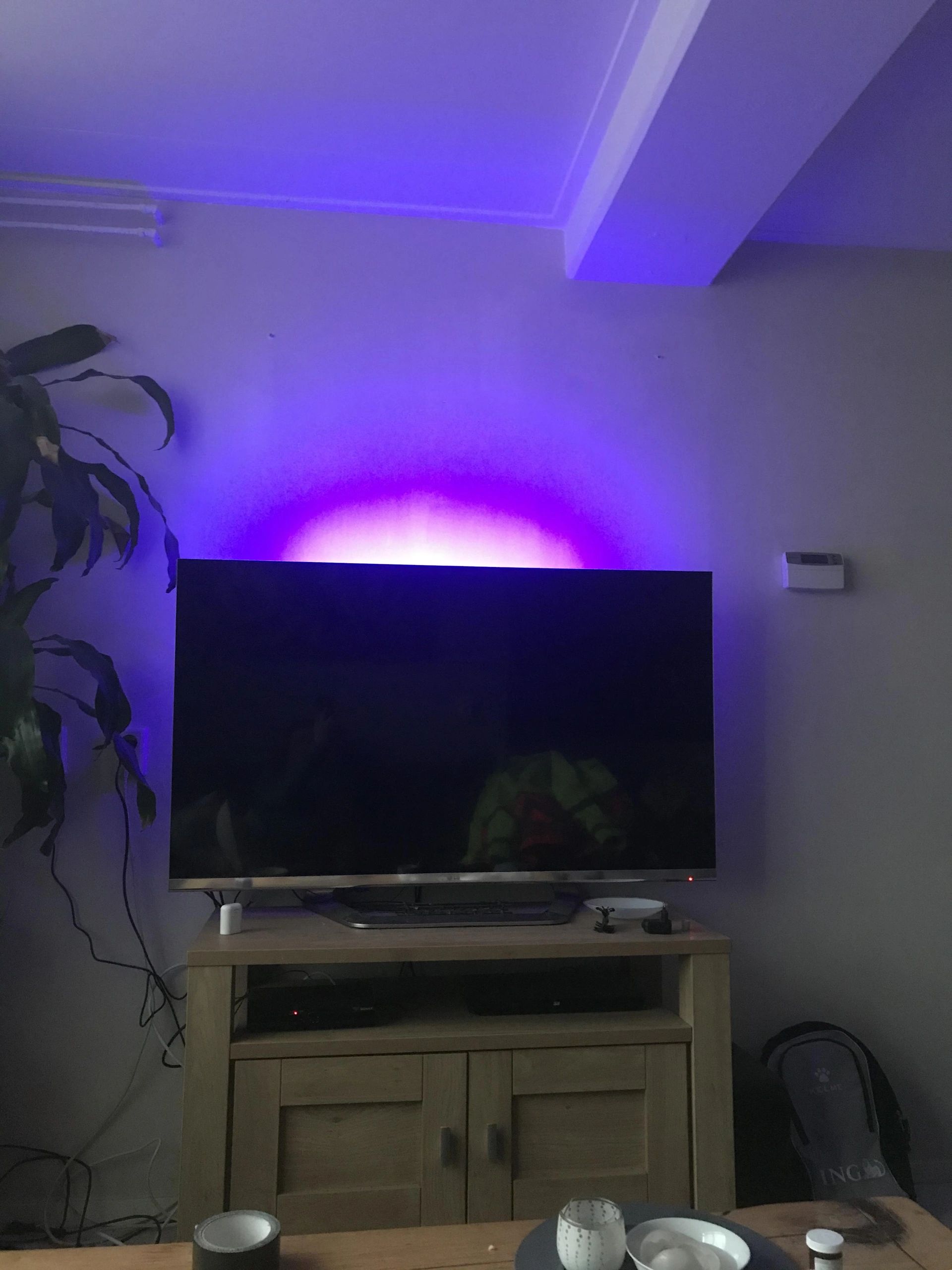 TV led strip set met 3 RGB strips voor TV’s > 60 inch