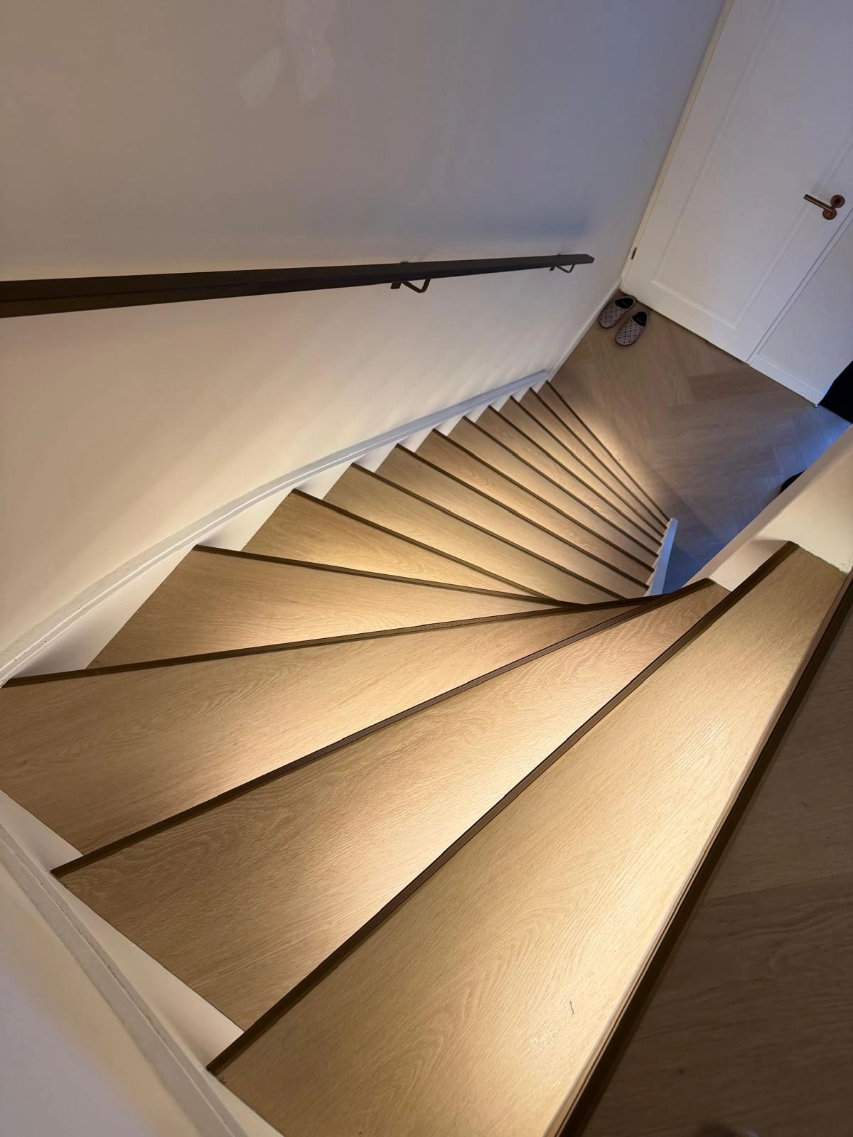 Trapverlichting COB led strip Warm Wit complete set 130 CM