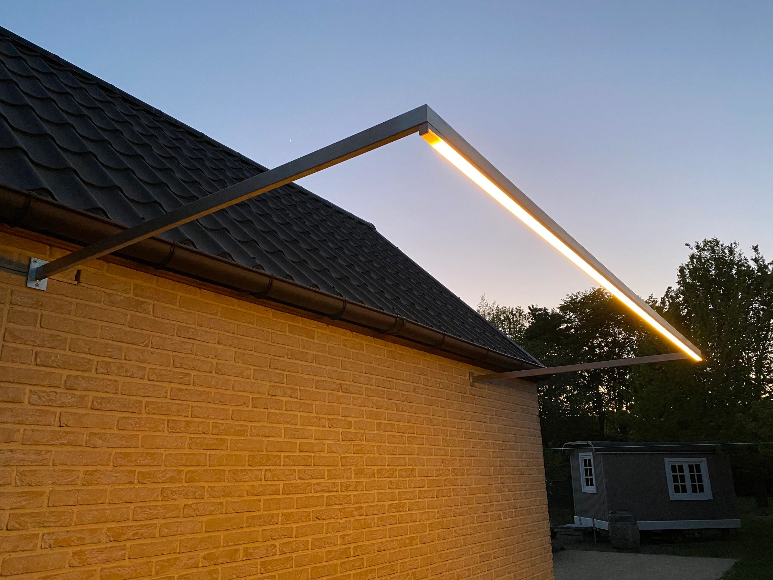 10 meter RGBWW led strip voor buiten complete set