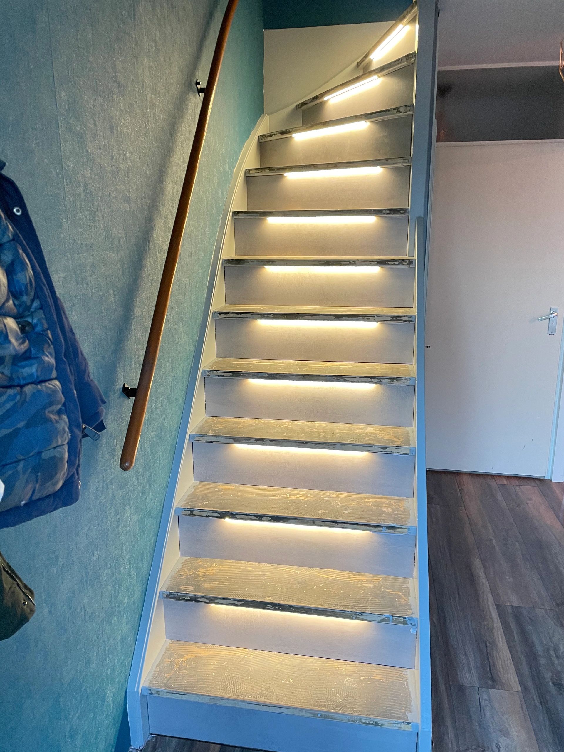 Losse trapverlichting led strip Warm Wit