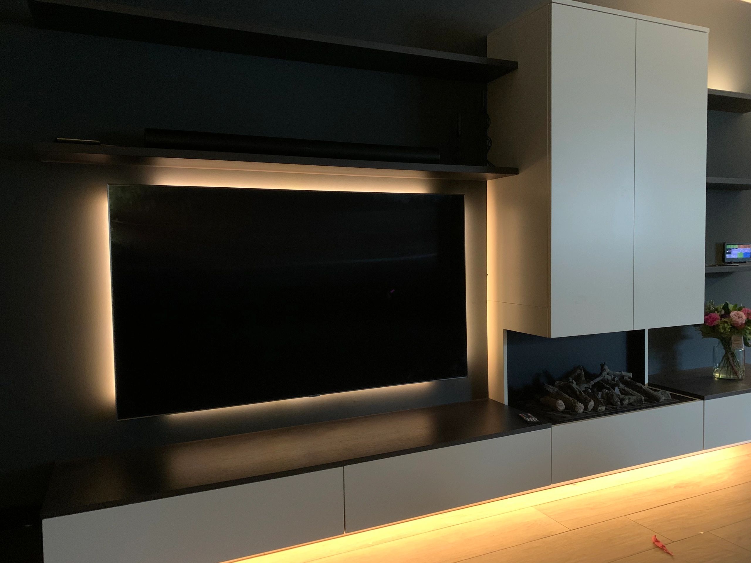 4 METER - 480 LEDS complete led strip set Warm Wit