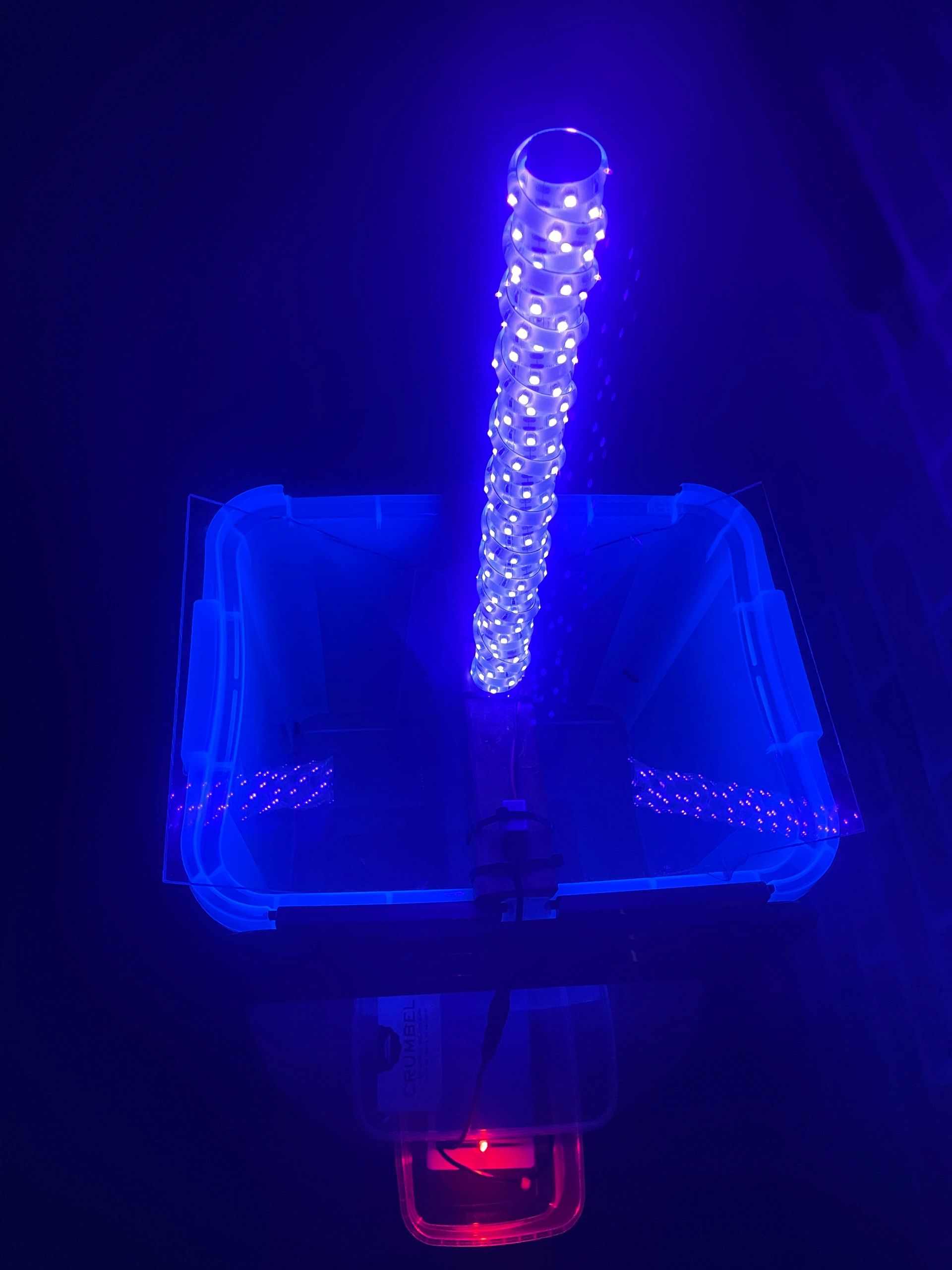 Led strip accu/batterij 12V met oplader