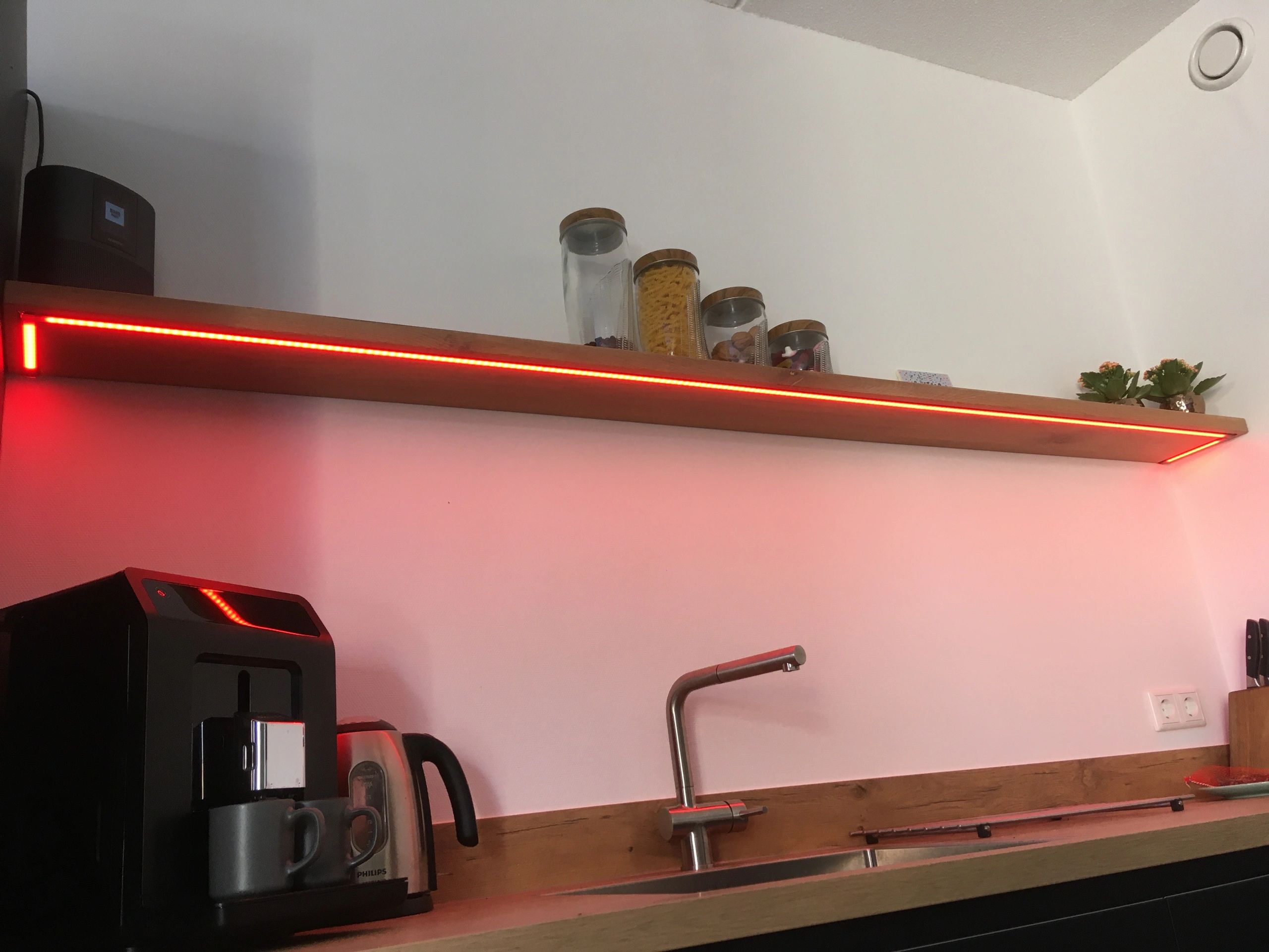 7 meter complete set RGBW led strip met Zigbee controller
