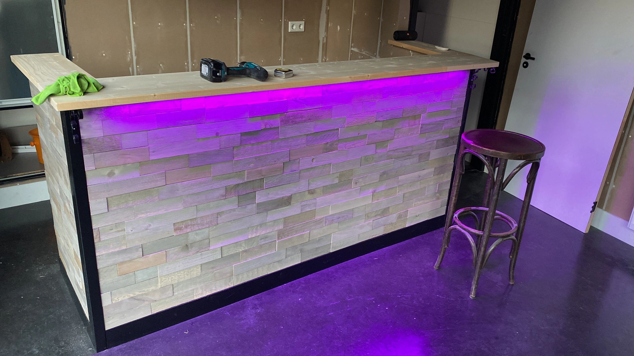 1 meter RGB Pro led strip complete set - 96 leds