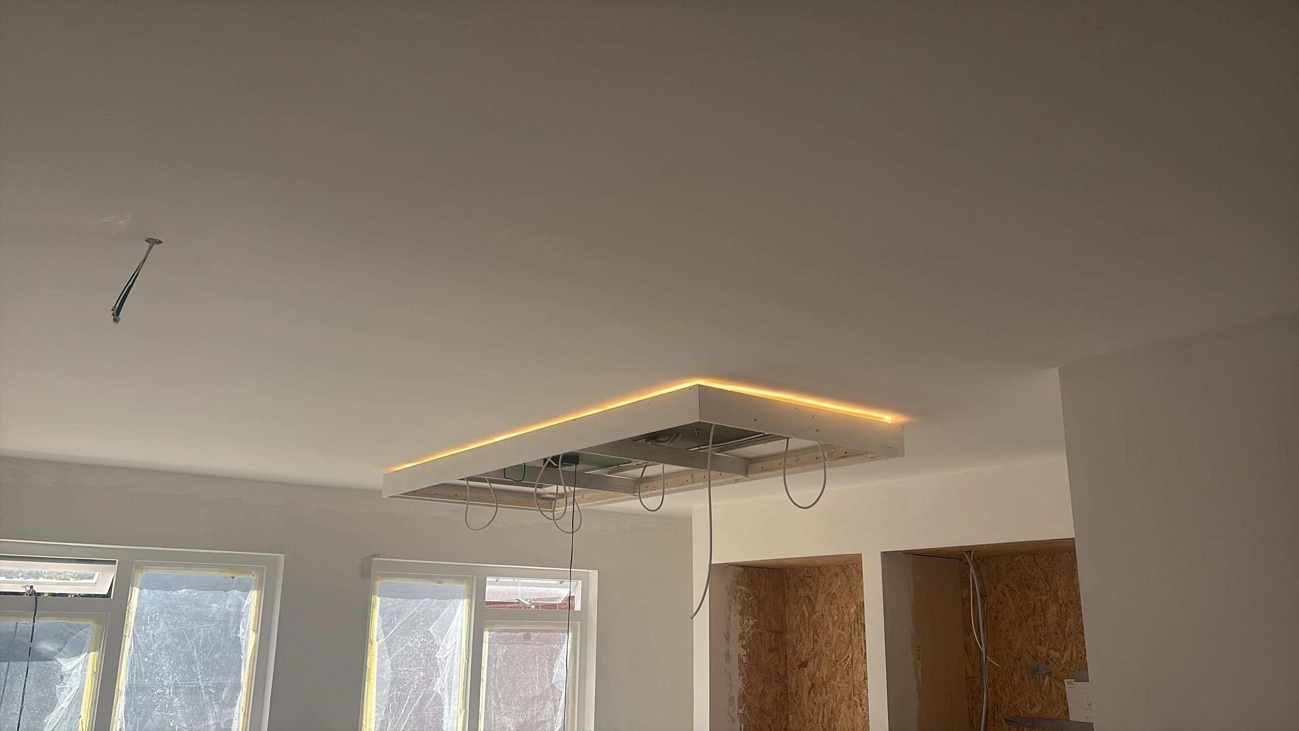 1 meter led strip Warm Wit Pro - complete set