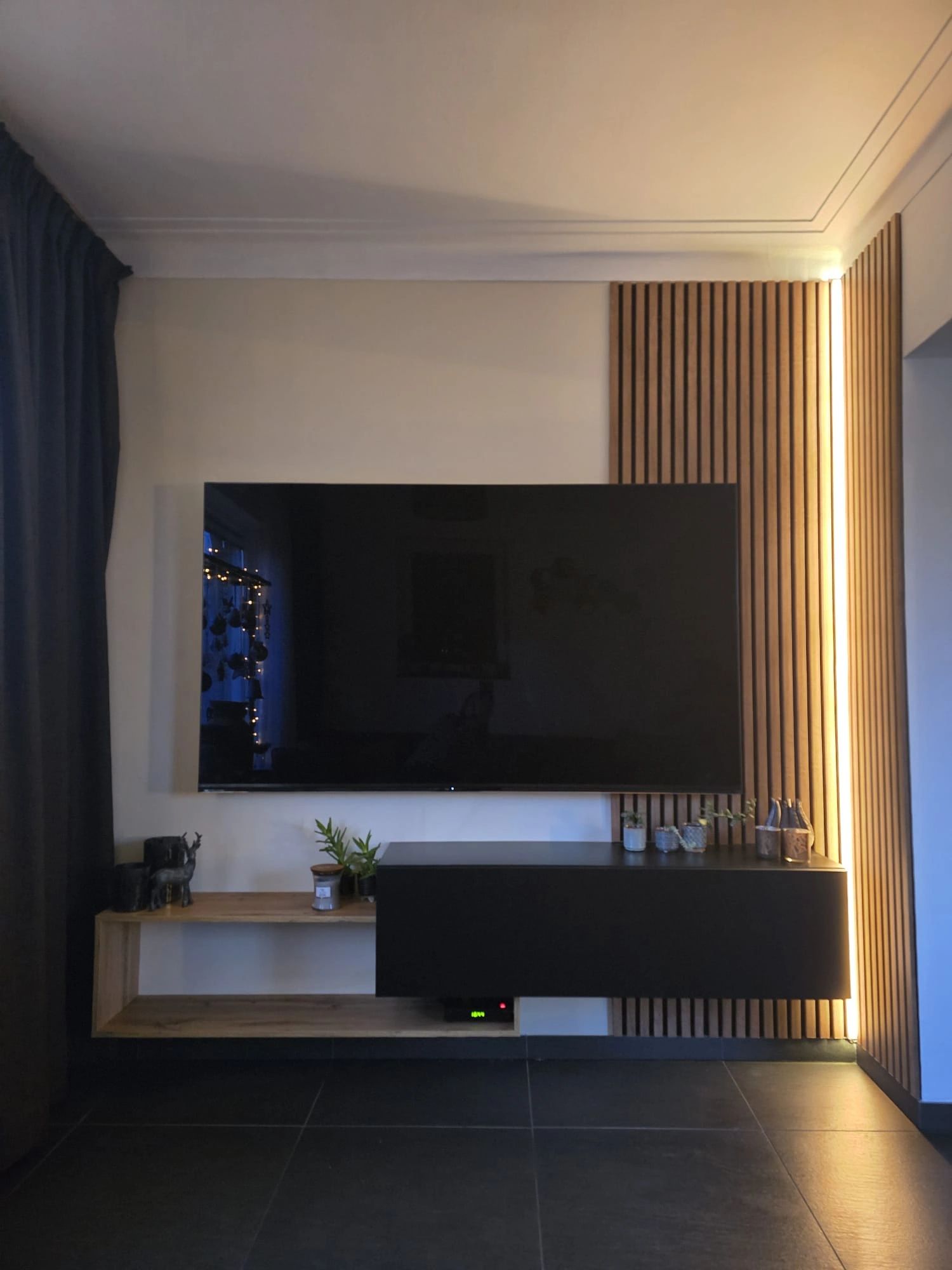 1 meter led strip Warm Wit Pro - complete set