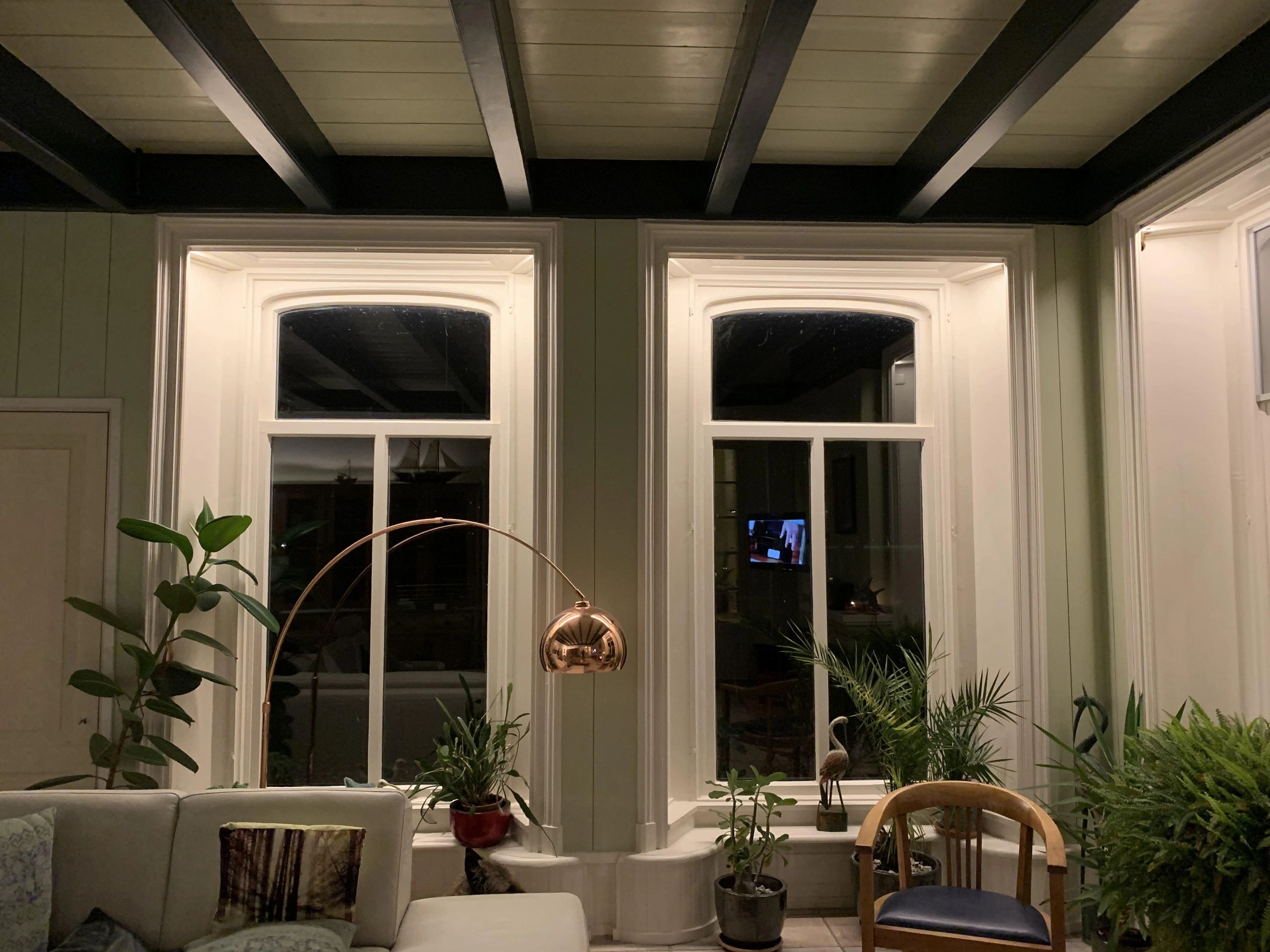 Aluminium ledstrip profiel opbouw 4M - 7 mm hoog - compleet met afdekkap