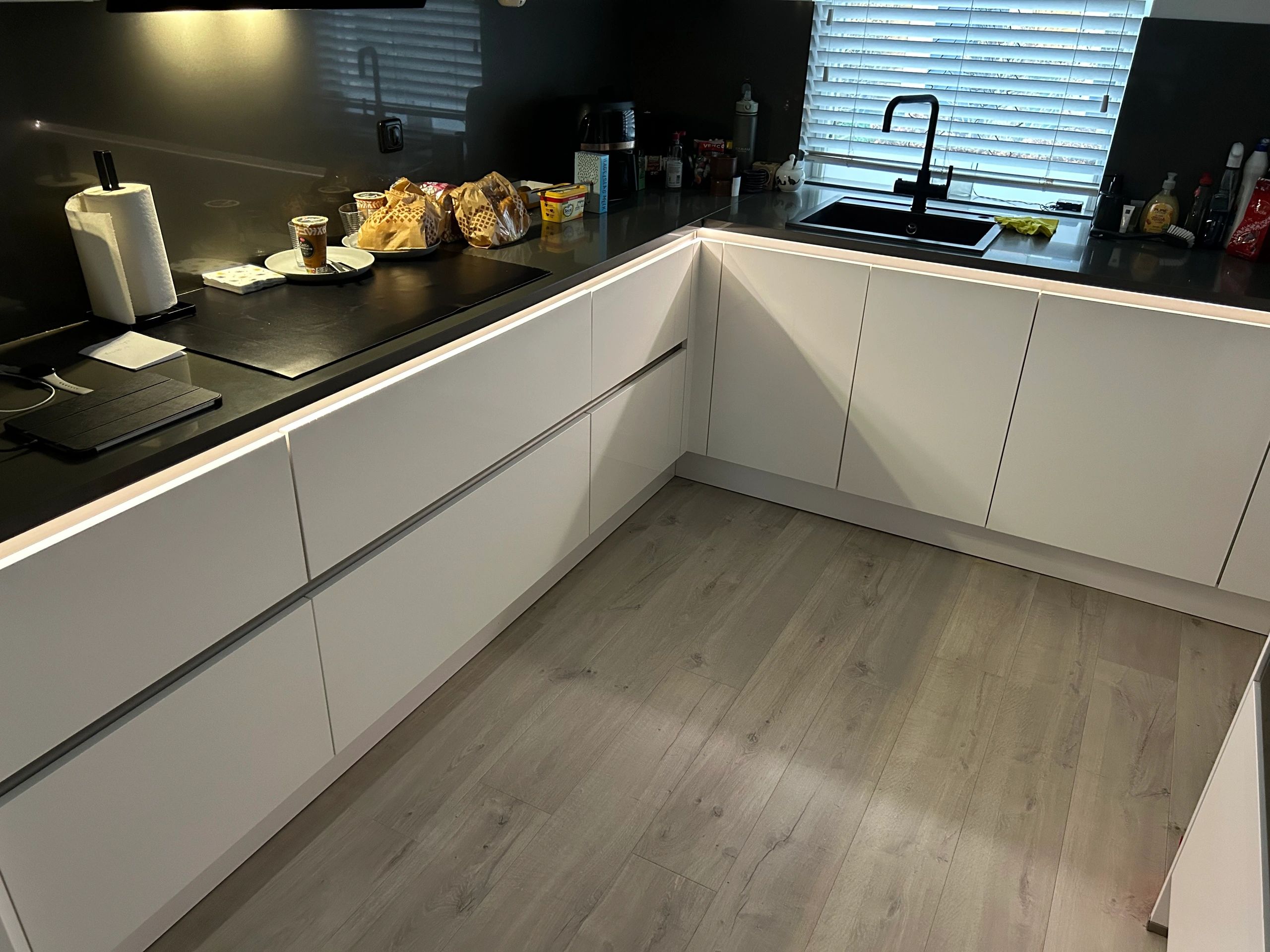 1 meter Dual White led strip complete set - Basic 60 leds