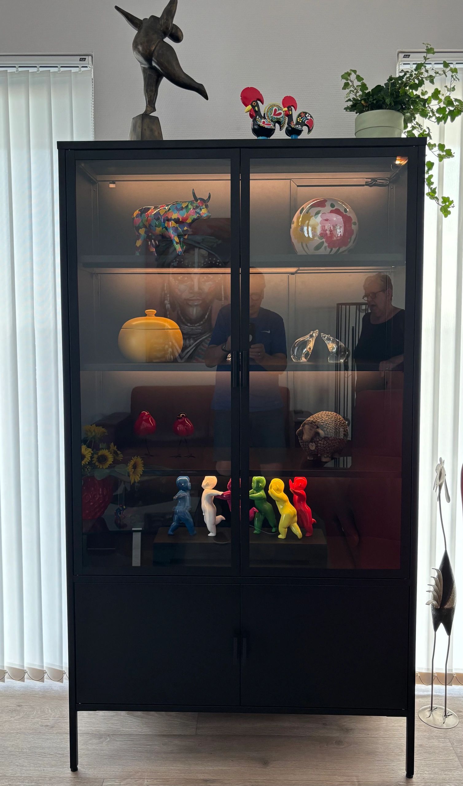 Vitrinekastverlichting set 2x1M