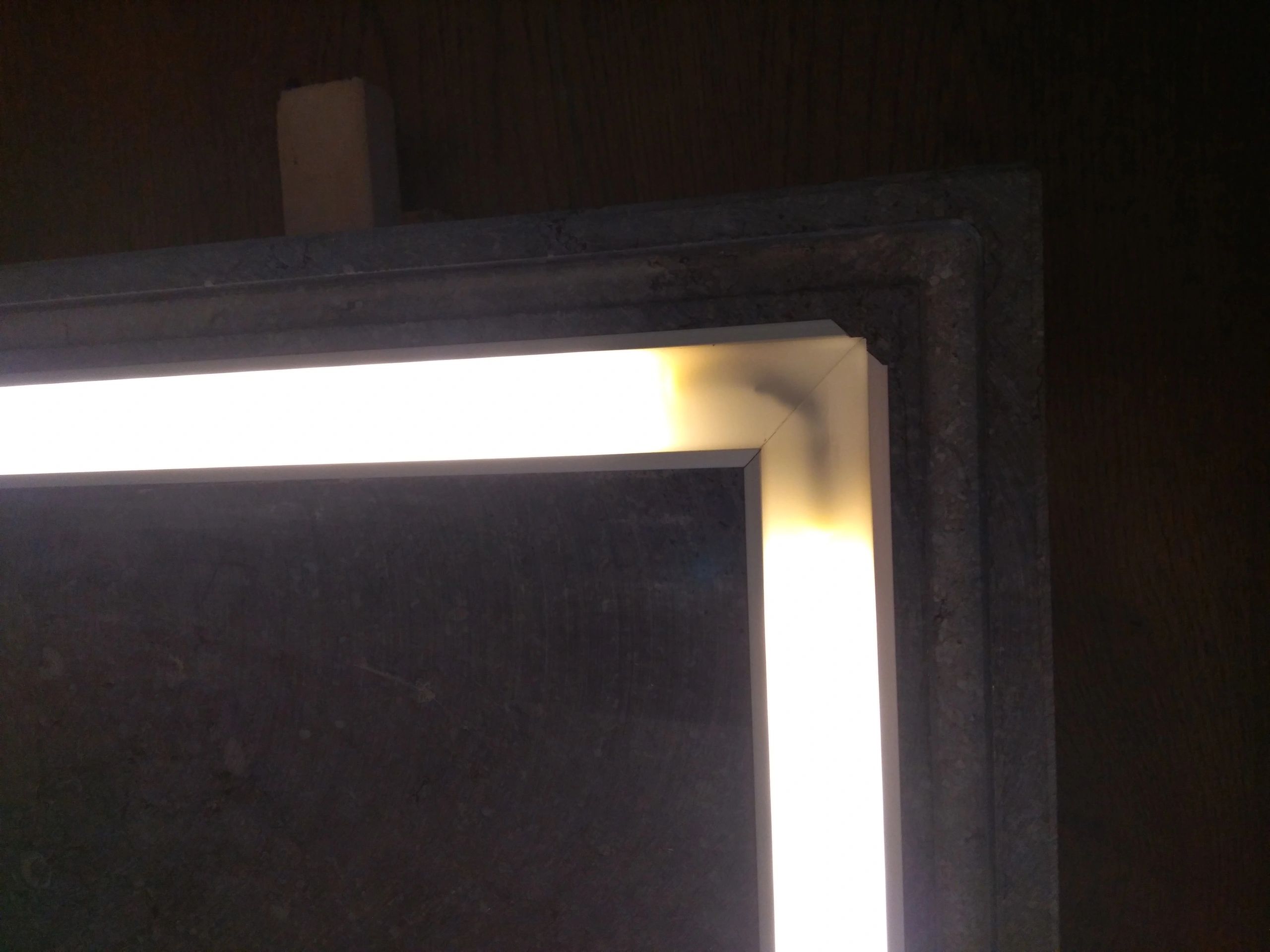 Led strip profiel breed inbouw laag 3 meter