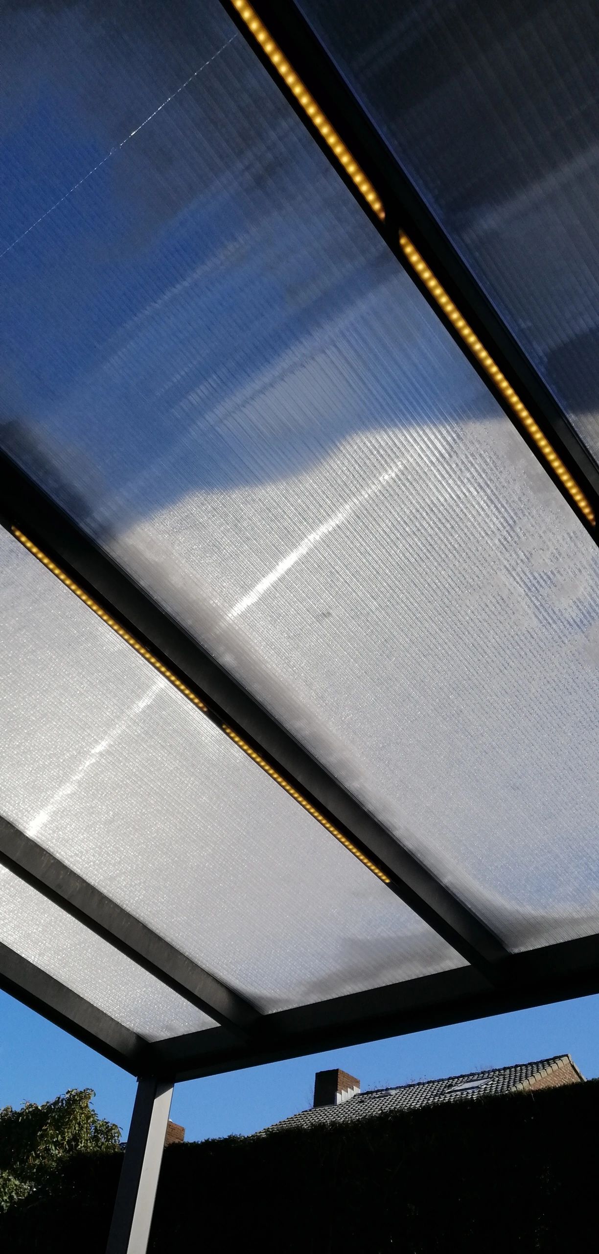 Aluminium ledstrip profiel zwart opbouw 2M - breed en laag - compleet met afdekkap