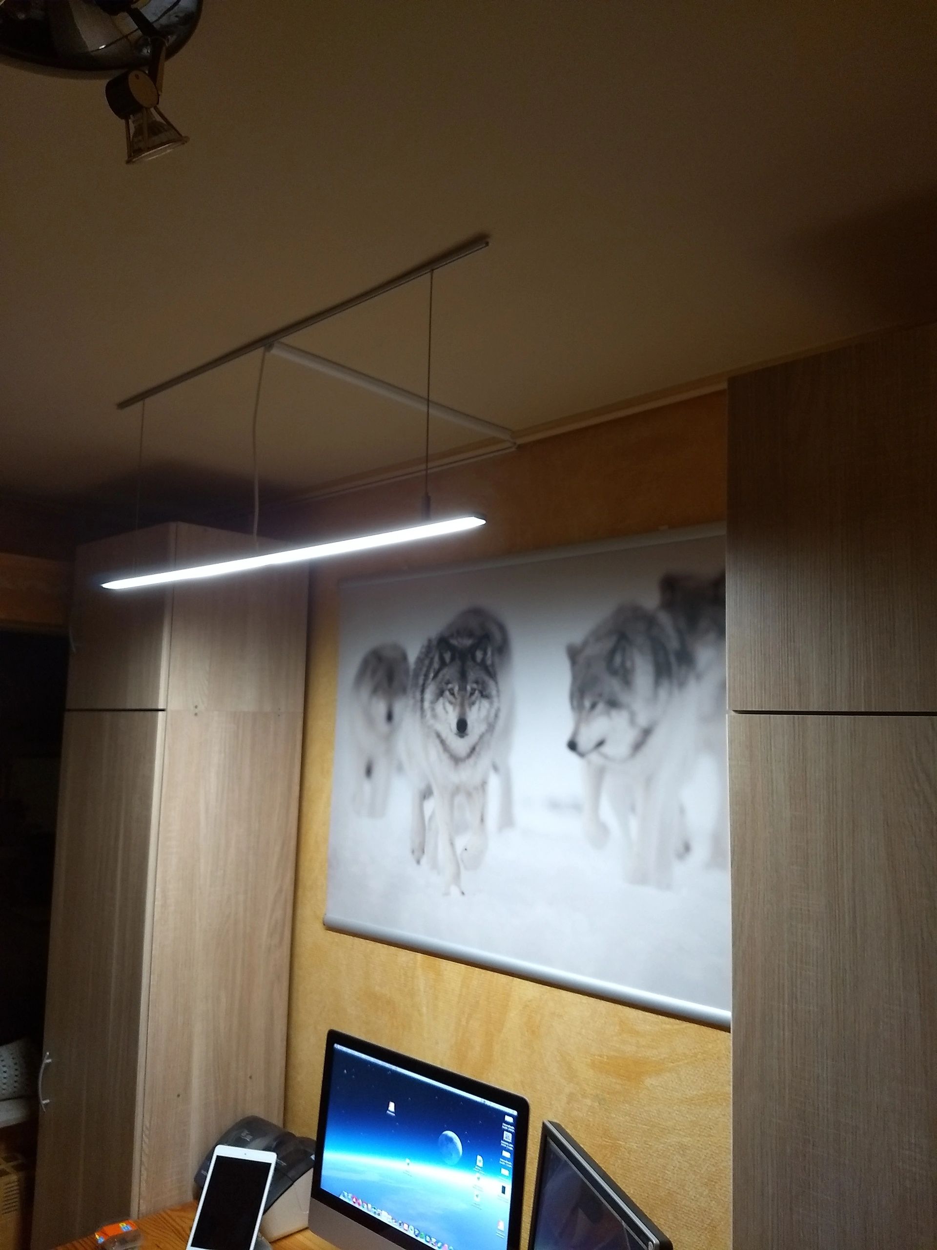 Ledstrip profiel breed opbouw laag model - compleet inclusief afdekkap 1 meter