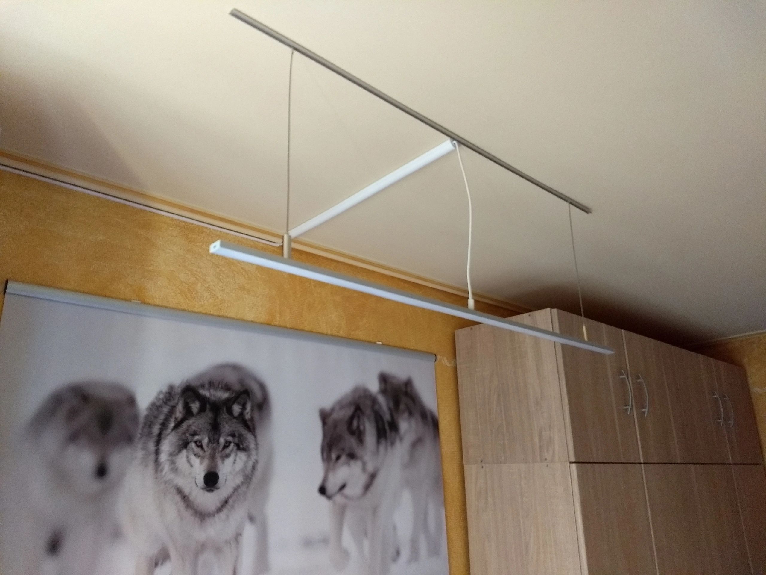 Ledstrip profiel breed opbouw laag model - compleet inclusief afdekkap 1 meter