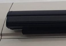 Aluminium ledstrip hoekprofiel zwart 3M breed - Compleet met afdekkap