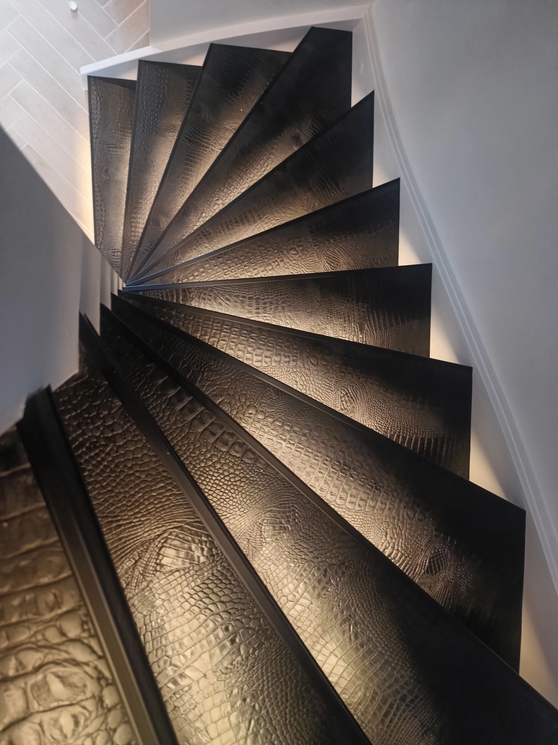 Trapverlichting COB led strip Warm Wit complete set 50 CM