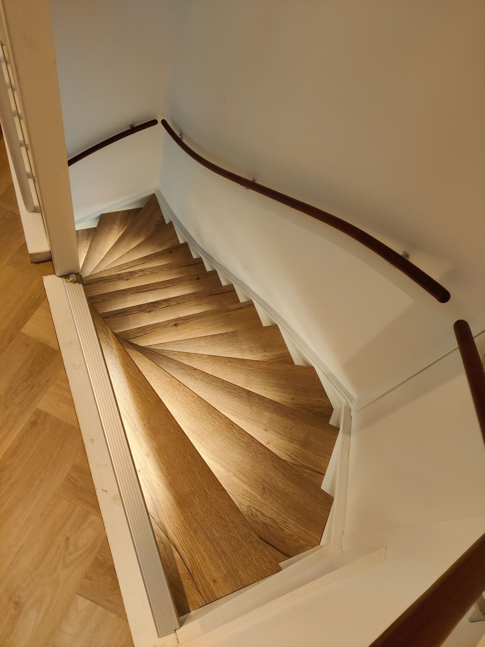 Trapverlichting COB led strip Warm Wit complete set 50 CM