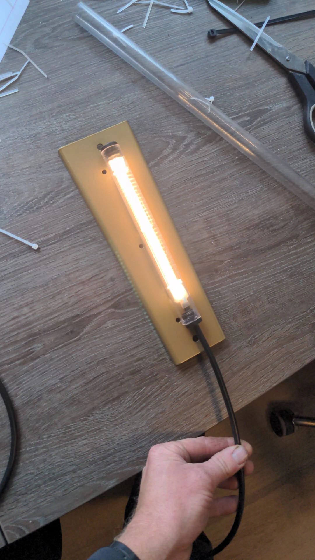 10 meter led strip WARM WIT PRO - 2400 leds