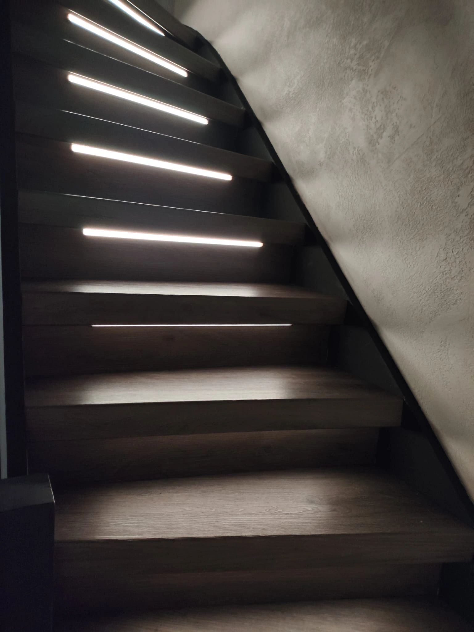 Losse trapverlichting COB led strip Helder Wit