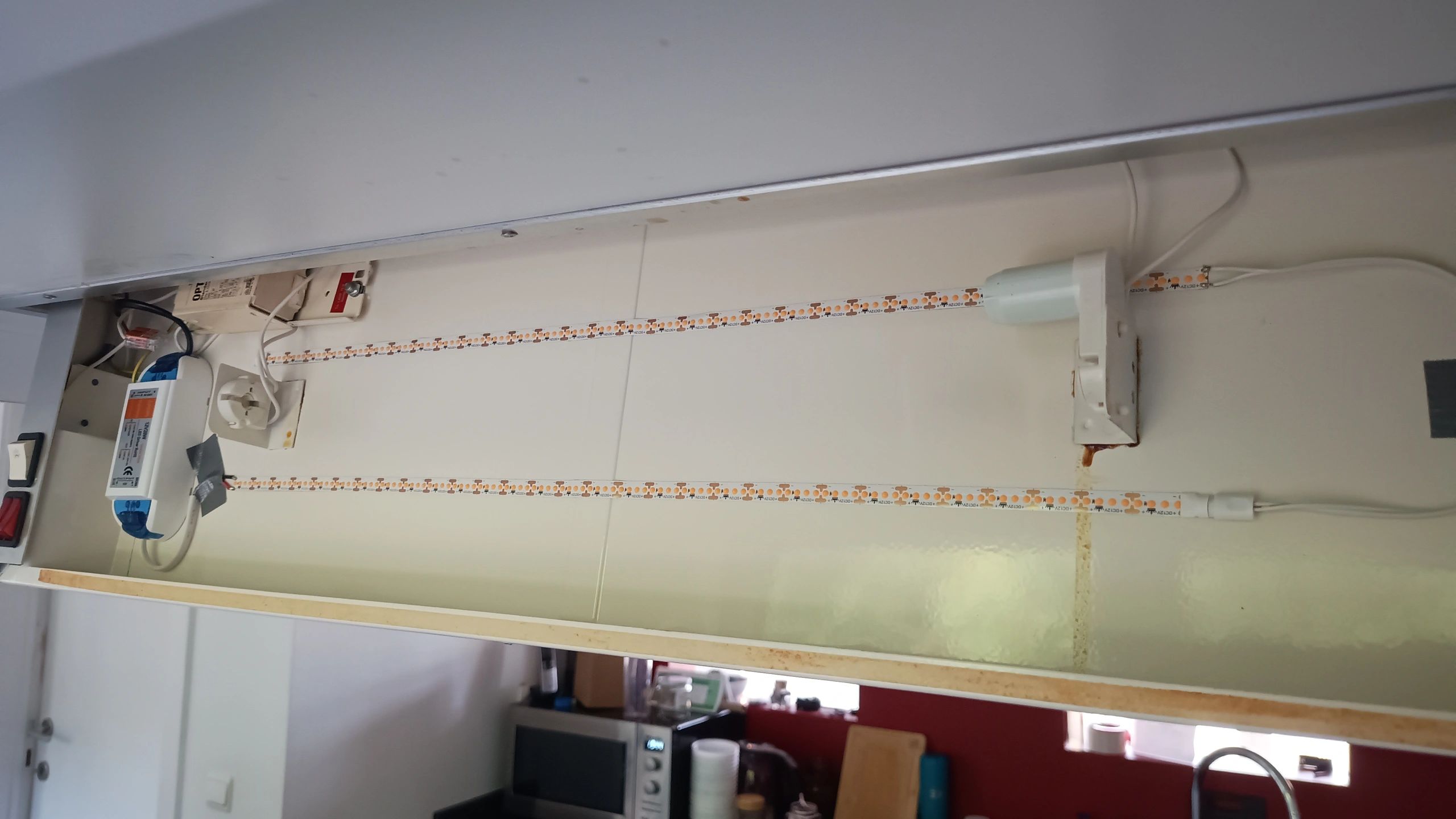Ledstrip 1 meter warm wit Premium Plus - losse strip met 240 leds per meter