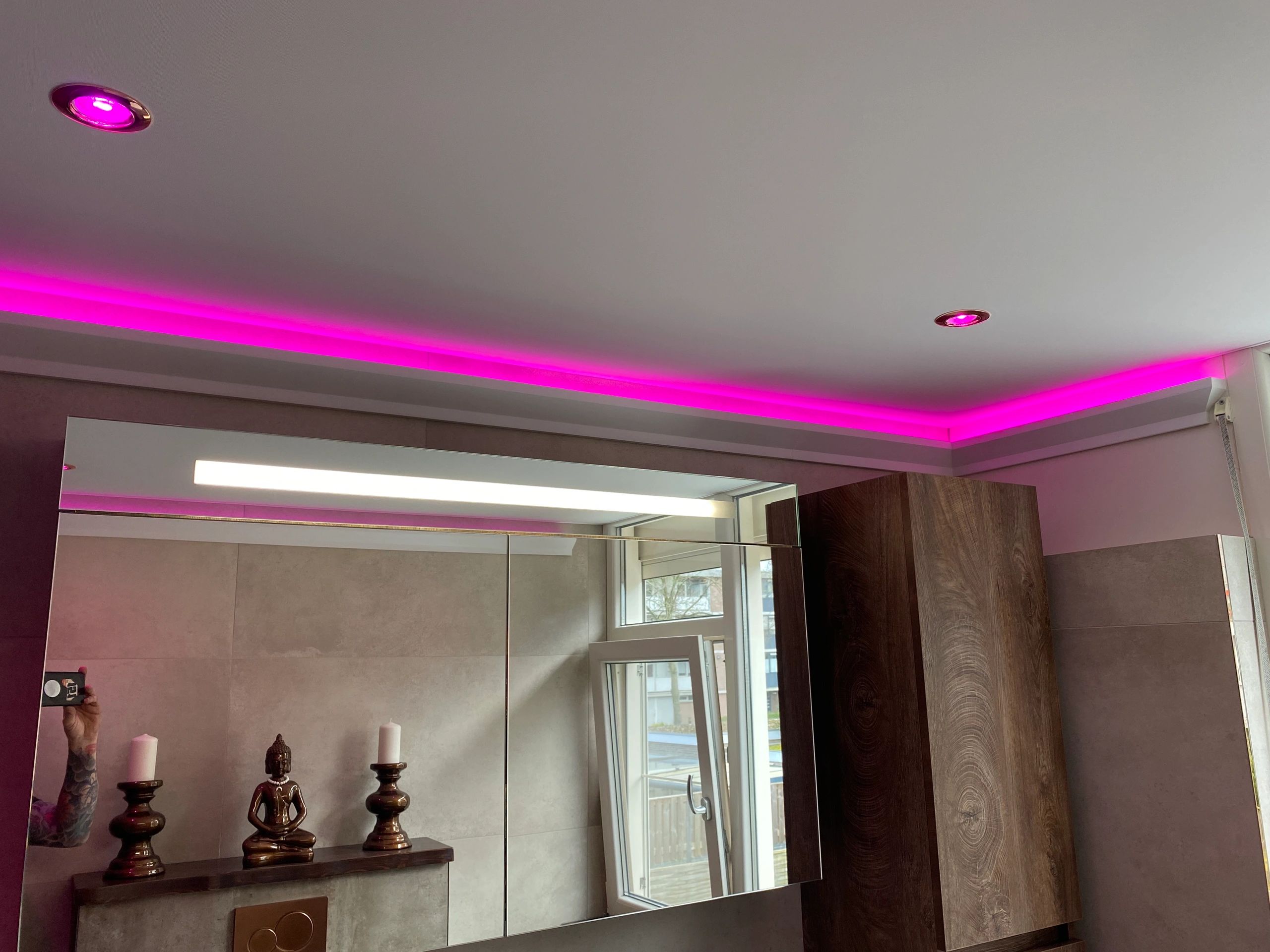 4 meter RGBW led strip | complete set | Premium 72 leds p/m