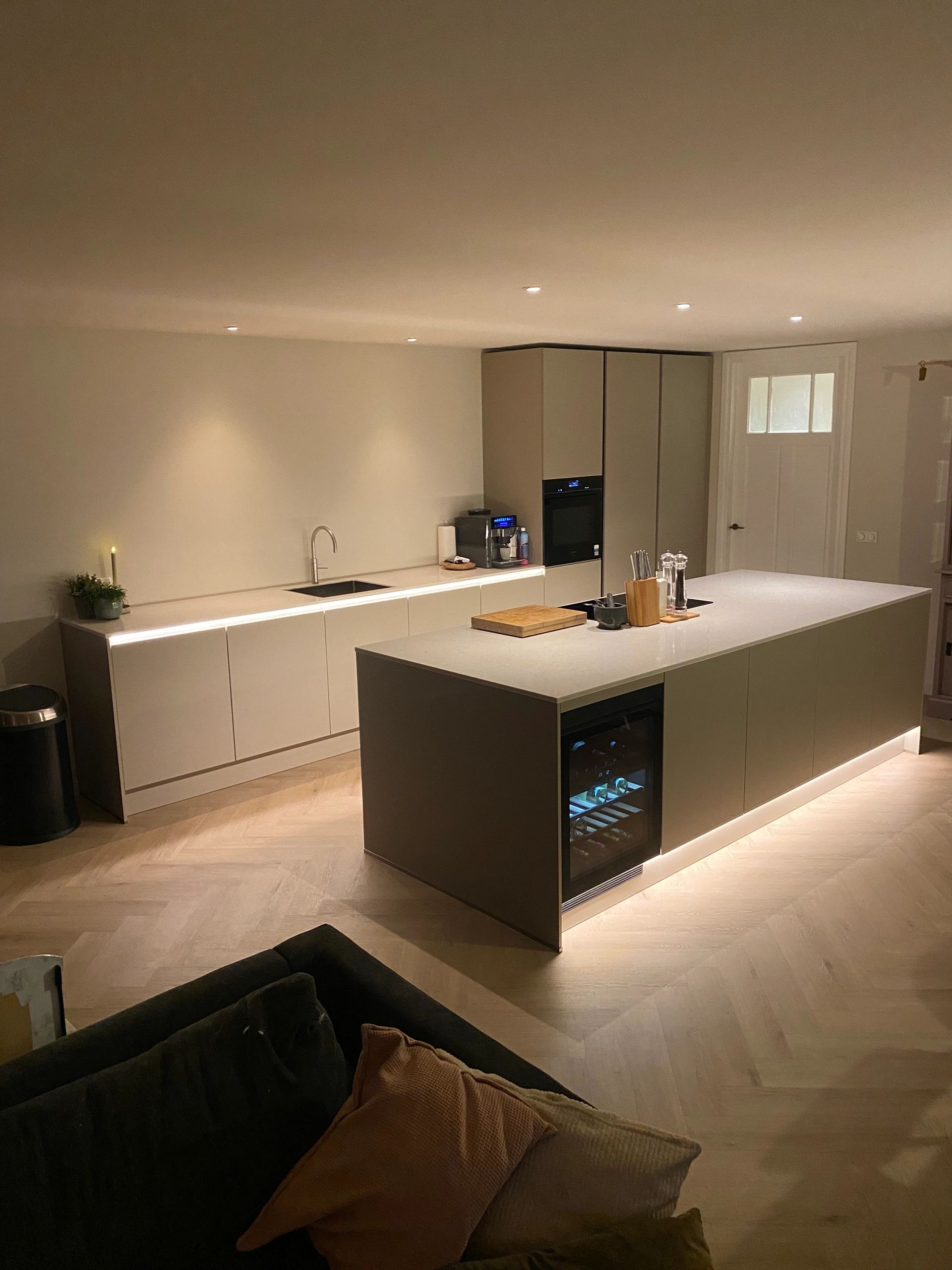 9 meter led strip Warm Wit Pro - complete set