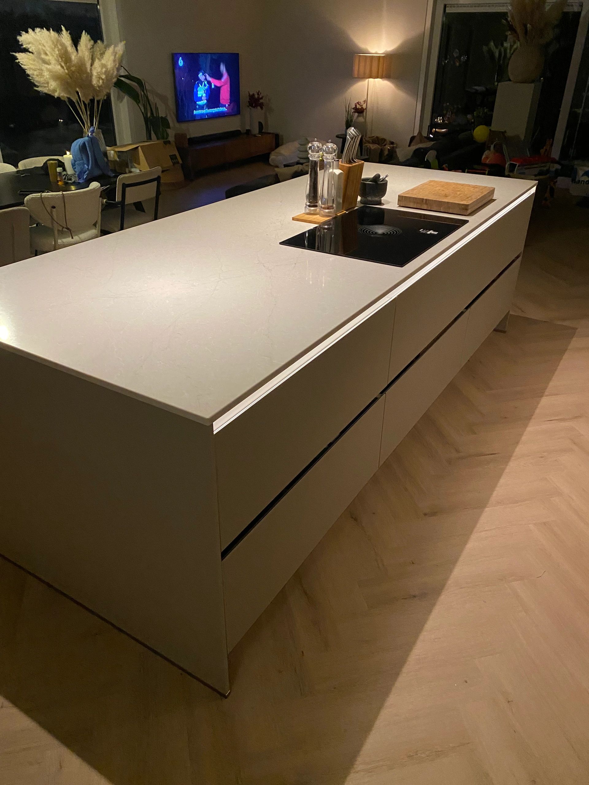 9 meter led strip Warm Wit Pro - complete set