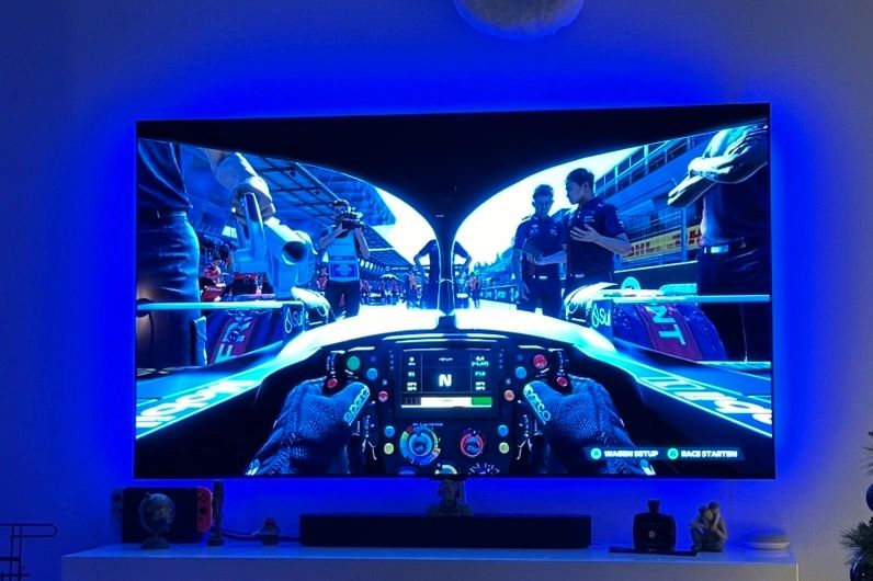 TV led strip set met 4 RGB strips voor TV’s van 32 tot 40 inch