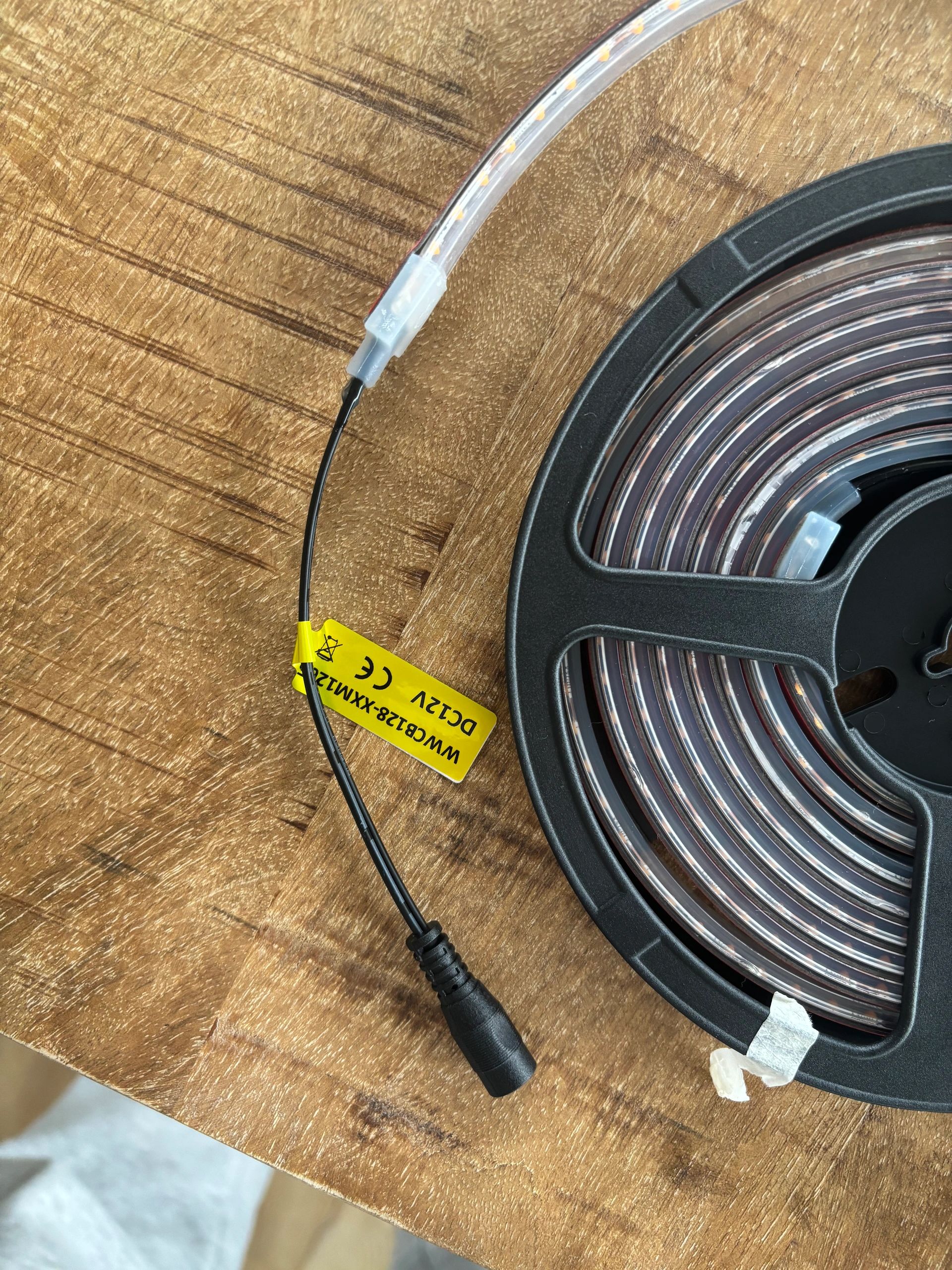 Ledstrip 5 meter warm wit Basic - losse strip met 128 leds per meter
