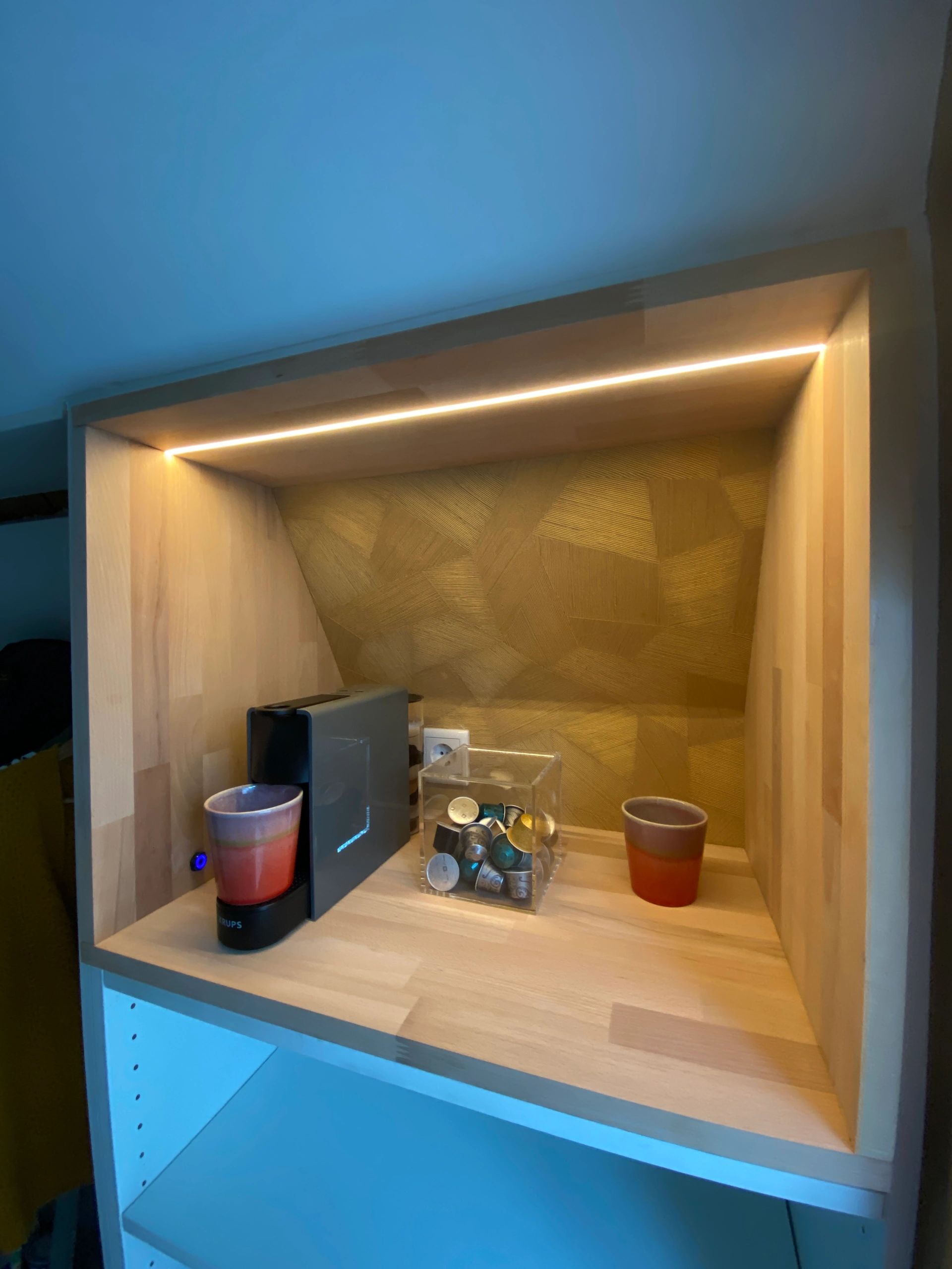 3 meter Neon LED Flex Midi recht Warm Wit - complete set neon verlichting