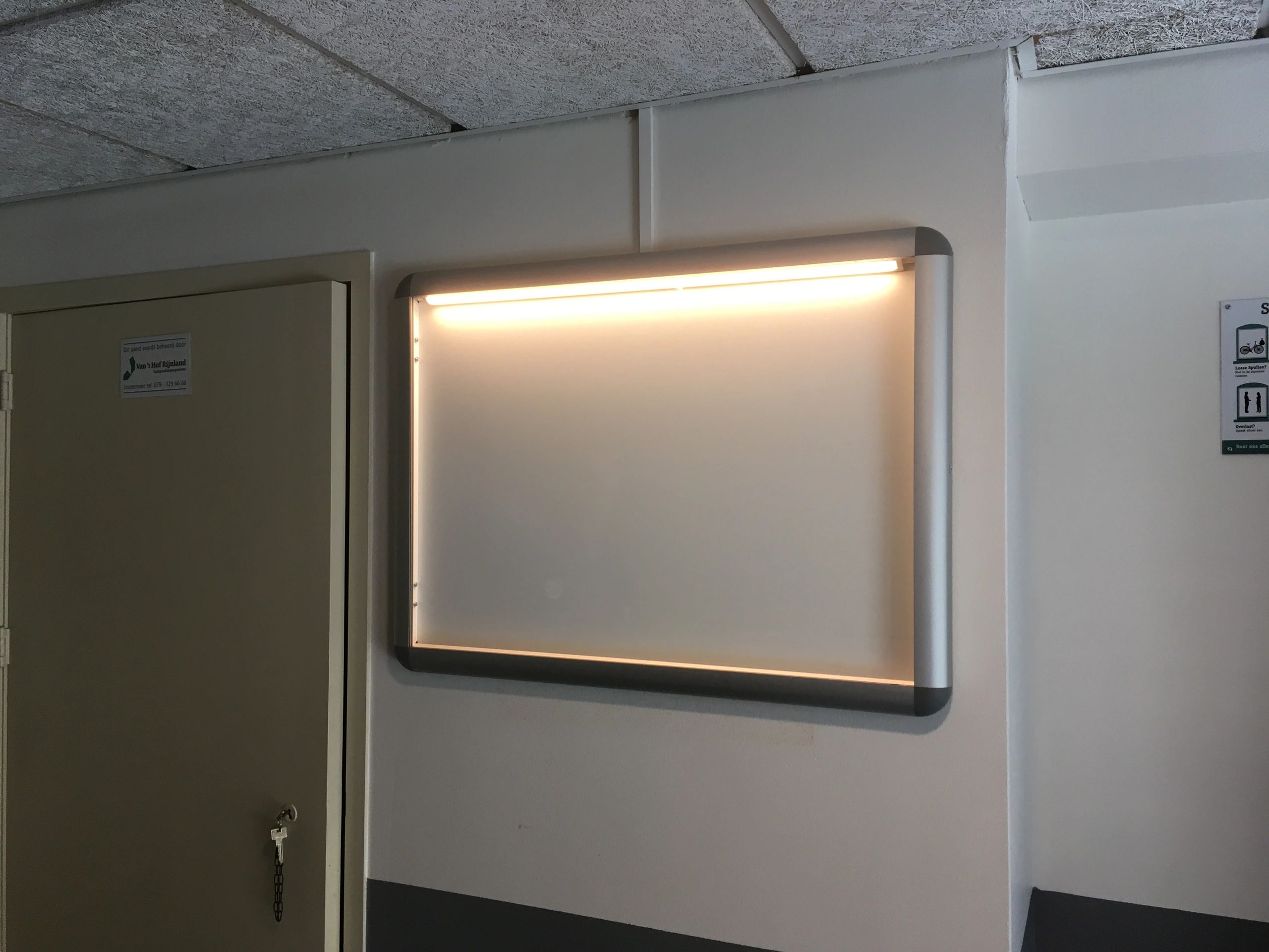 Led strip profiel inbouw Laag model - compleet inclusief afdekkap 1 meter 7 mm