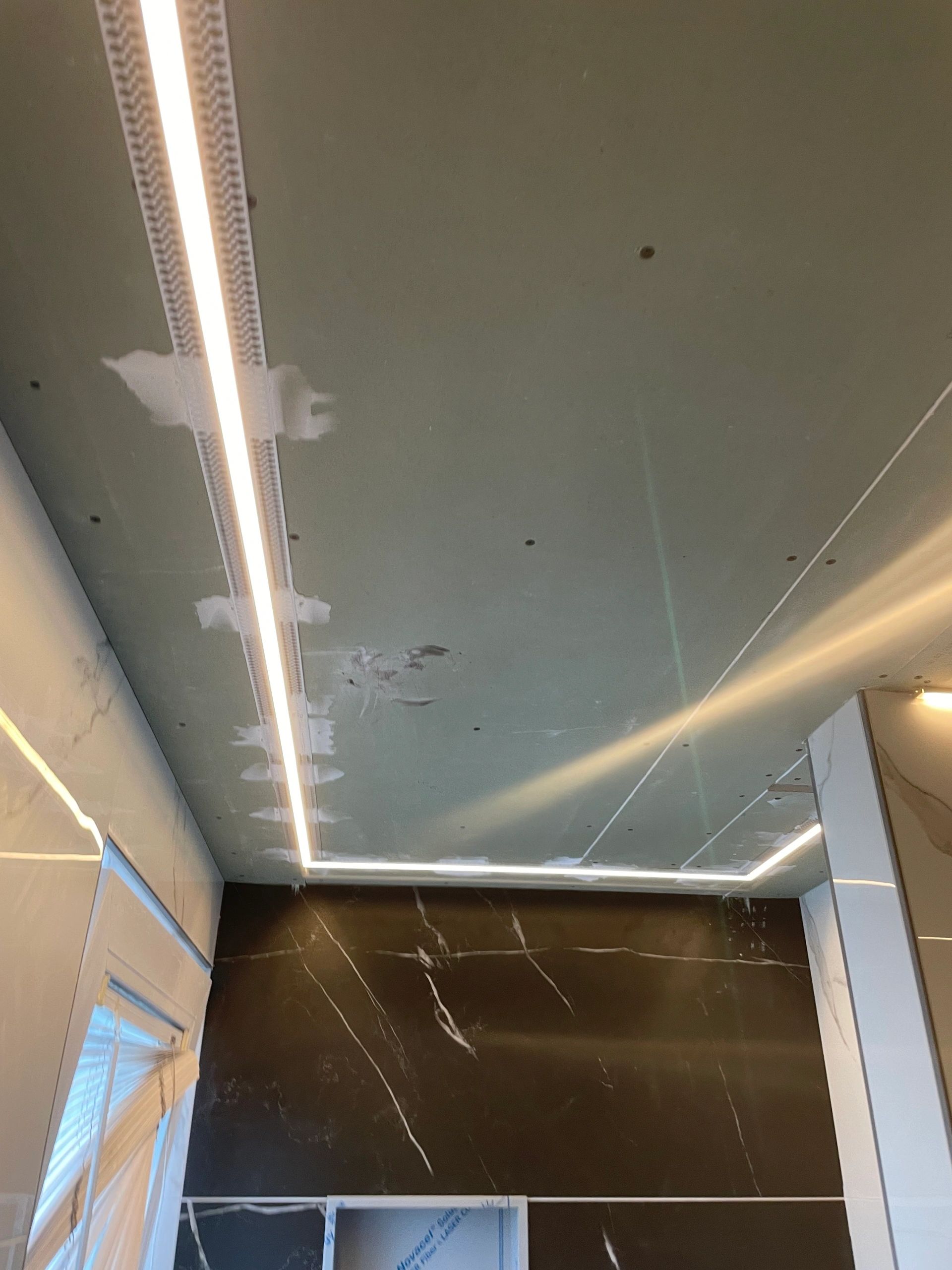 Led stuc profiel 1 meter smalle variant