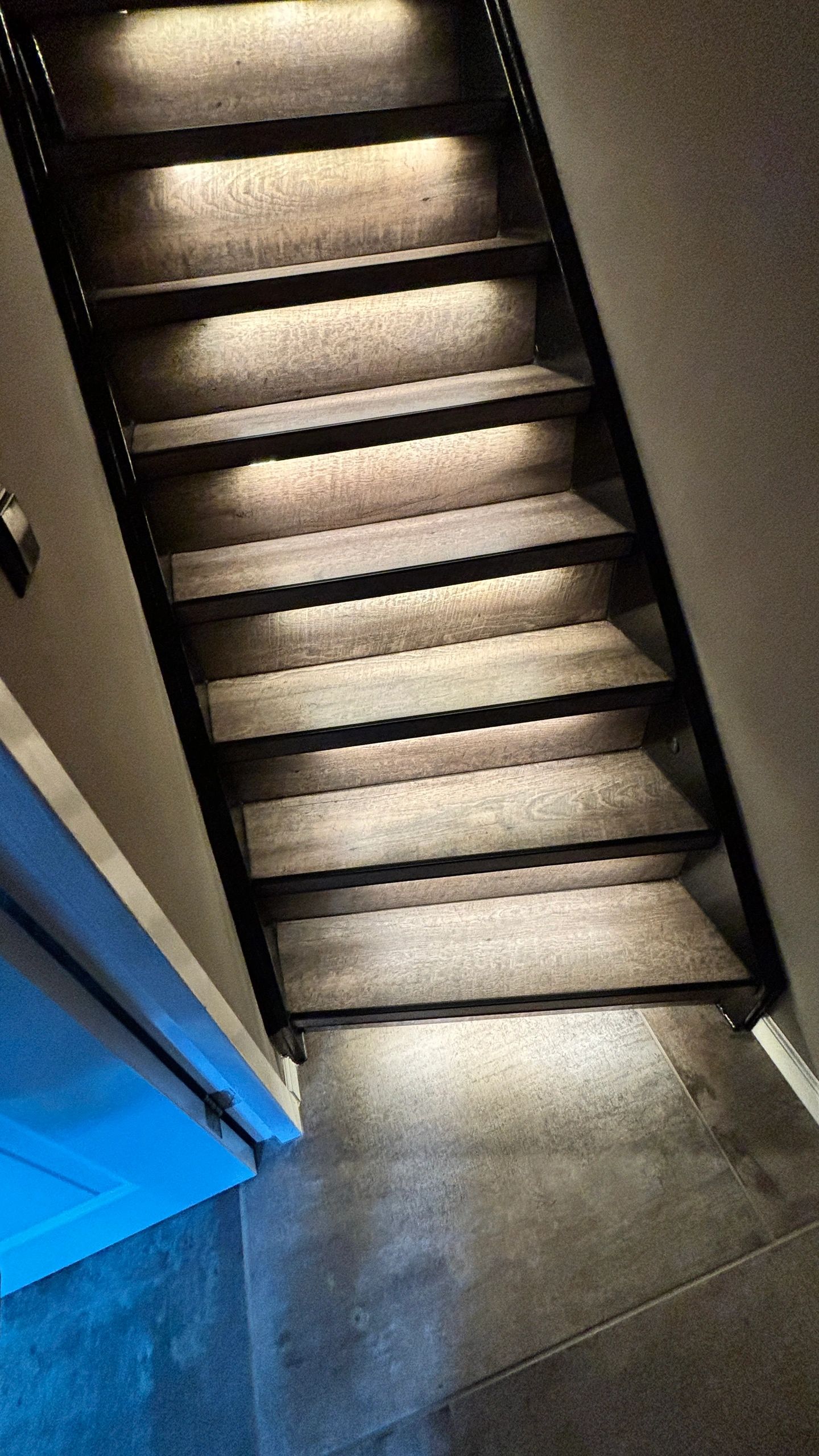 Trapverlichting COB led strip Warm Wit complete set 50 CM