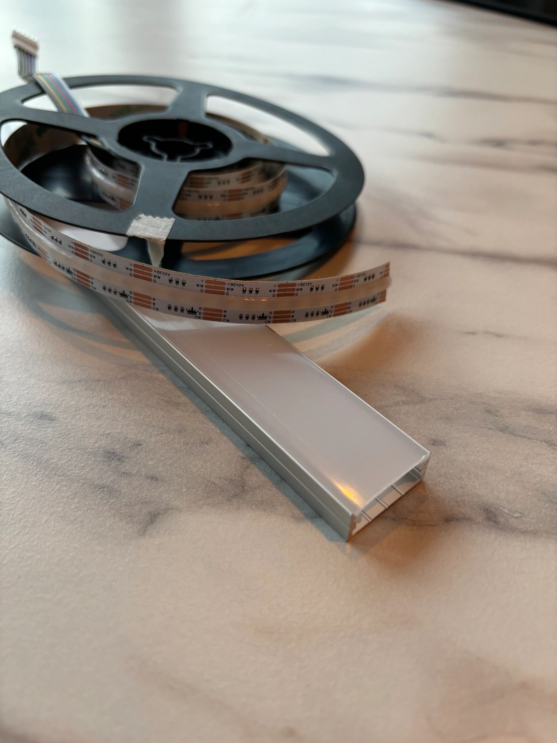 Ledstrip 6 meter RGBWW Prime 840 COB leds p/m - Losse strip