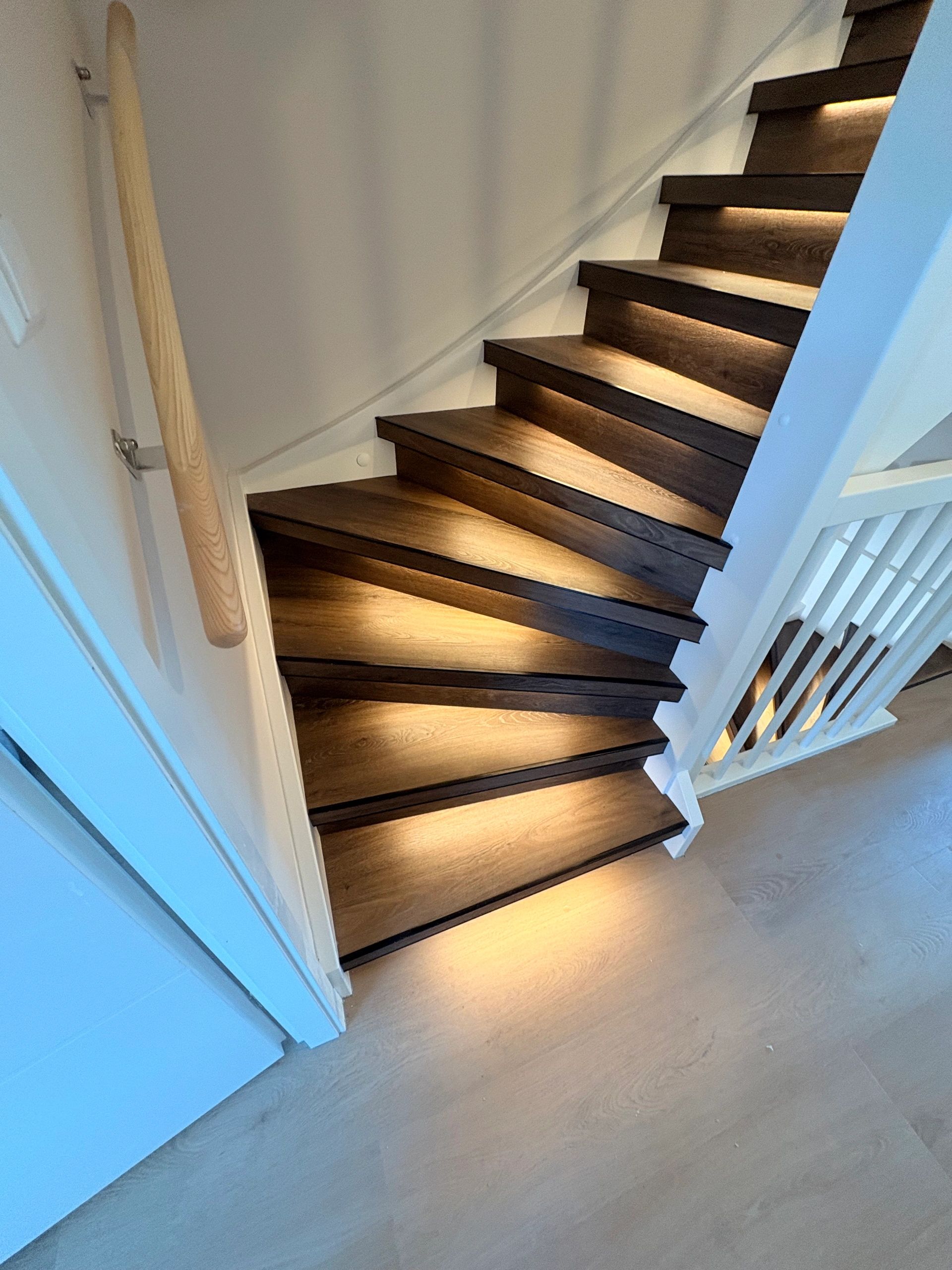 Trapverlichting Led strip Warm Wit – Complete set 130 CM