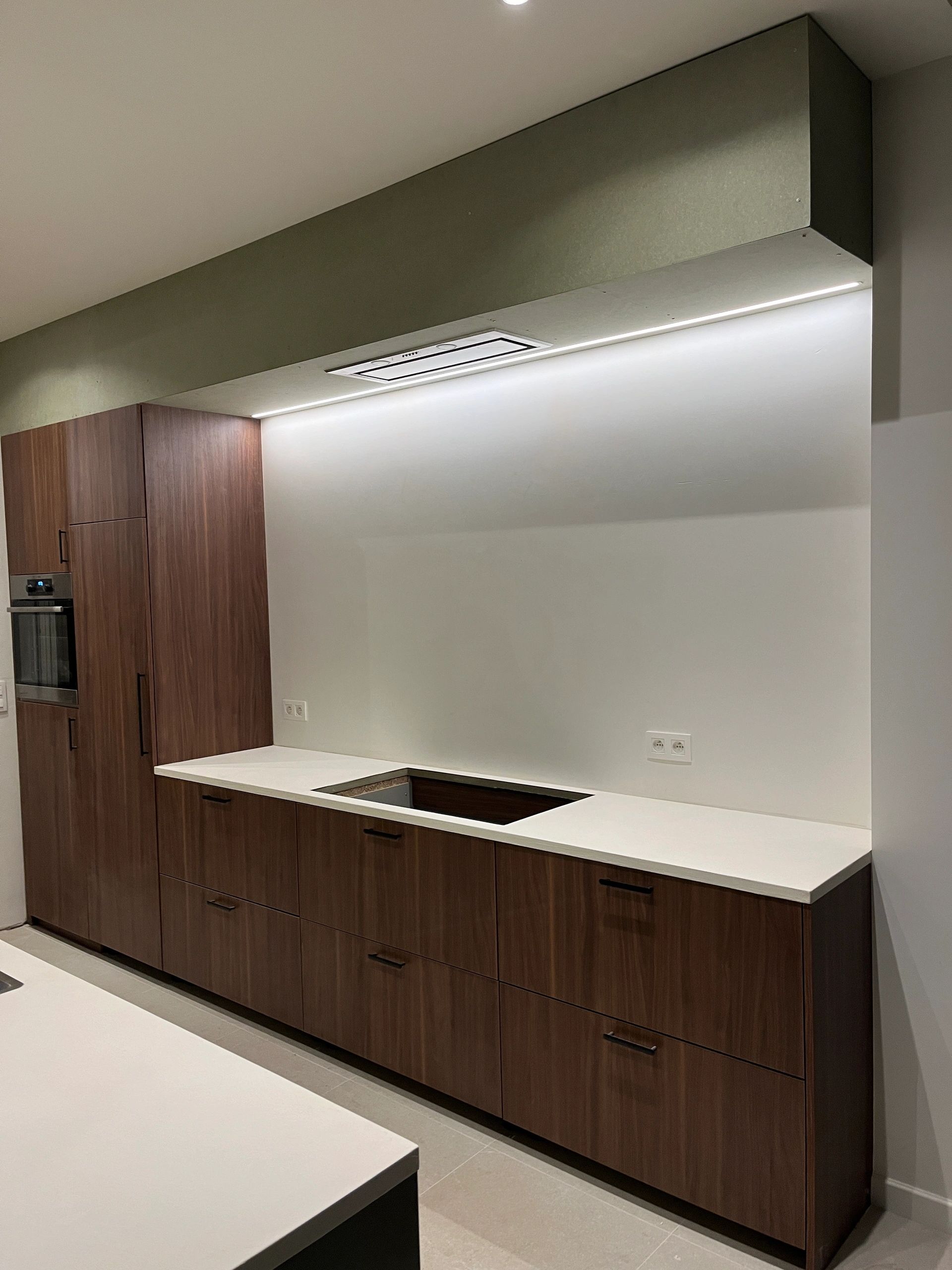 Led strip profiel inbouw Laag model - compleet inclusief afdekkap 3 meter 7 mm