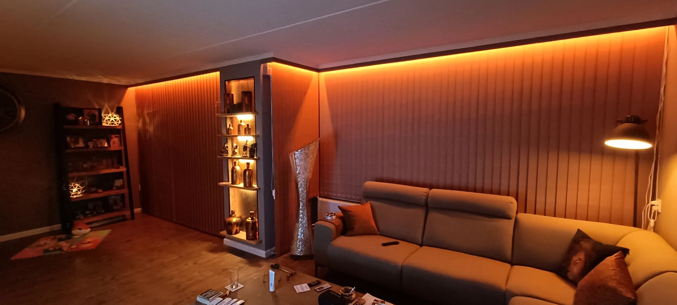 2,5 meter RGB led strip verlengkabel