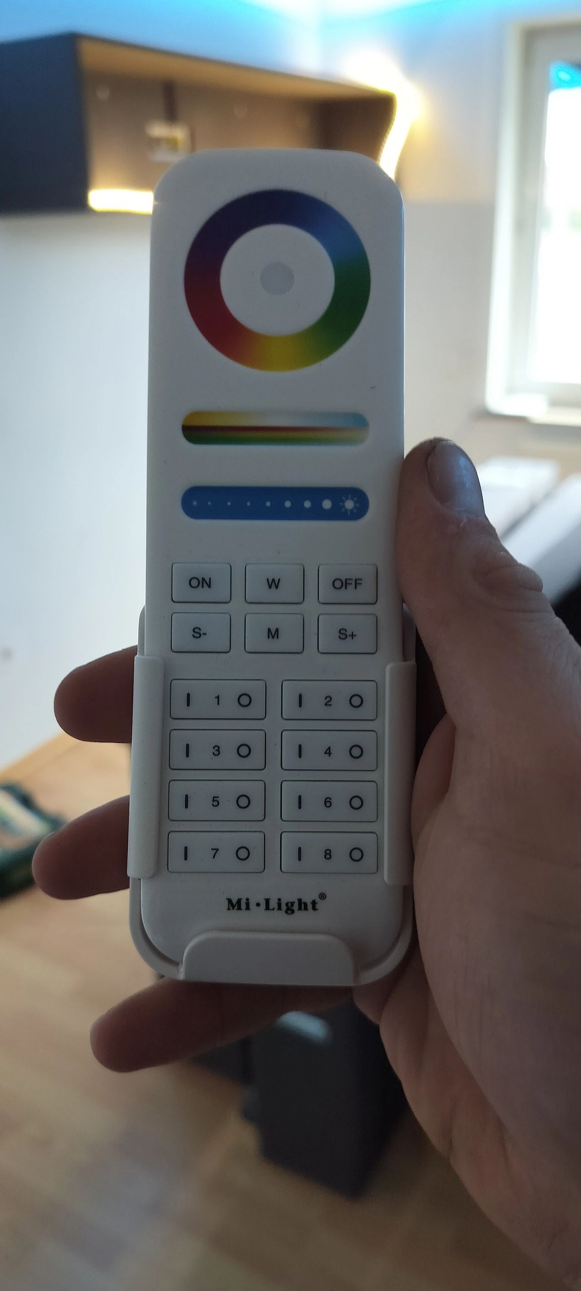 8-zone RF Touch afstandsbediening voor alle kleuren led strips - met controller