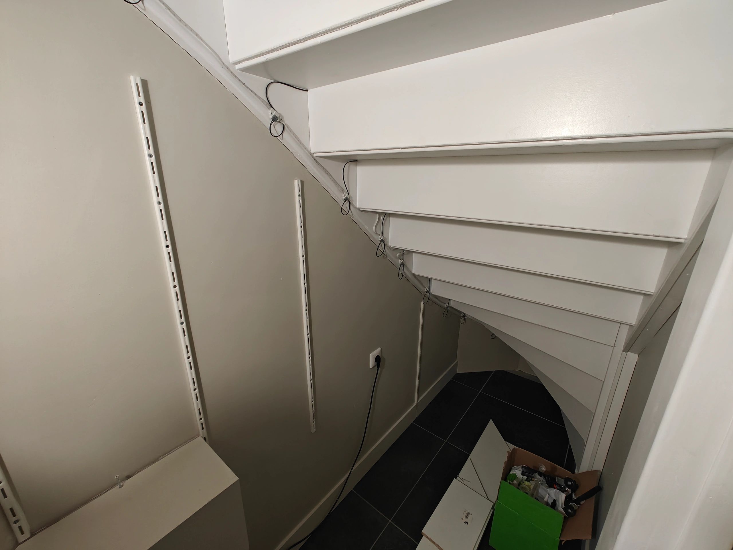 Dynamische trapverlichting set Premium 130 cm met profiel