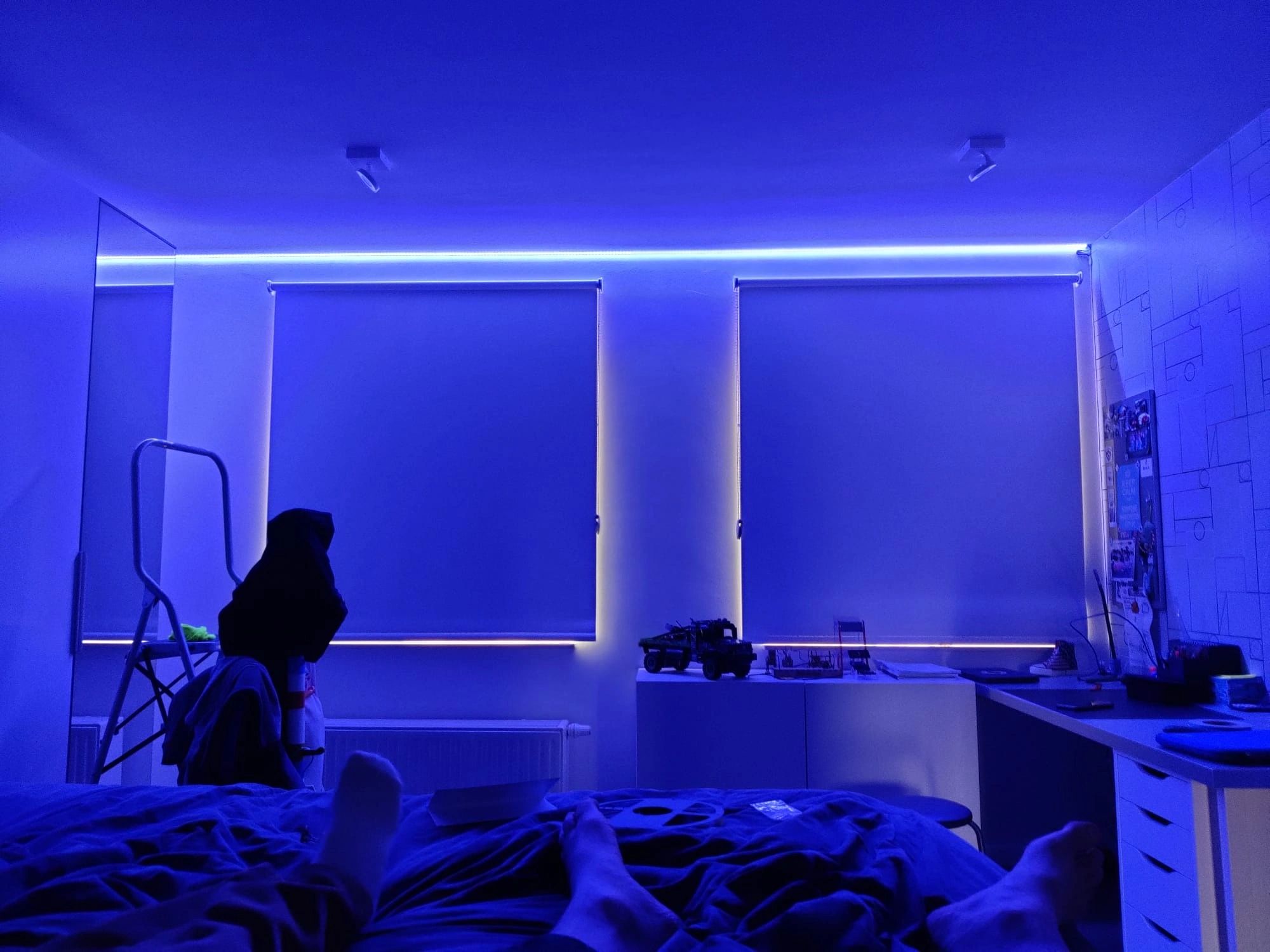 4 meter RGBW led strip | complete set | Premium 72 leds p/m