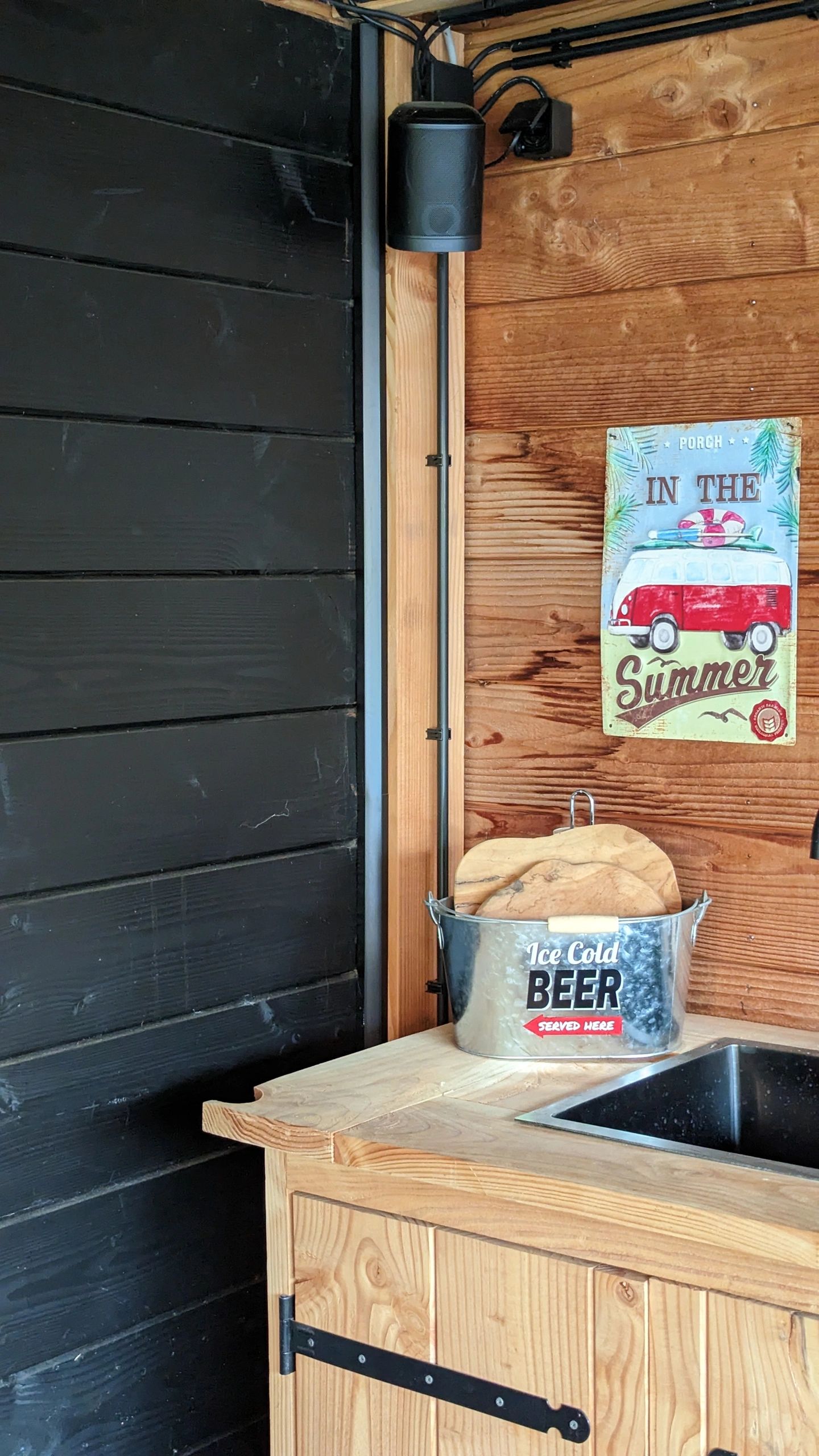 Aluminium ledstrip hoekprofiel zwart 2M breed - Compleet met afdekkap