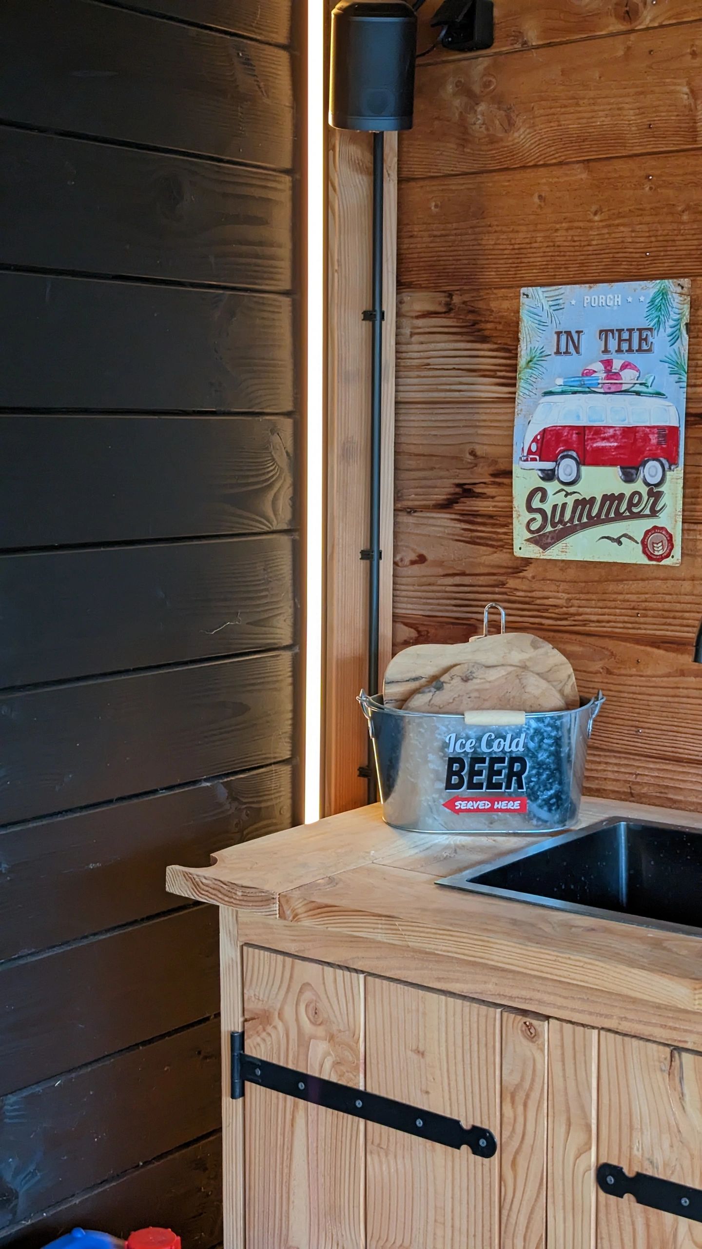 Aluminium ledstrip hoekprofiel zwart 2M breed - Compleet met afdekkap