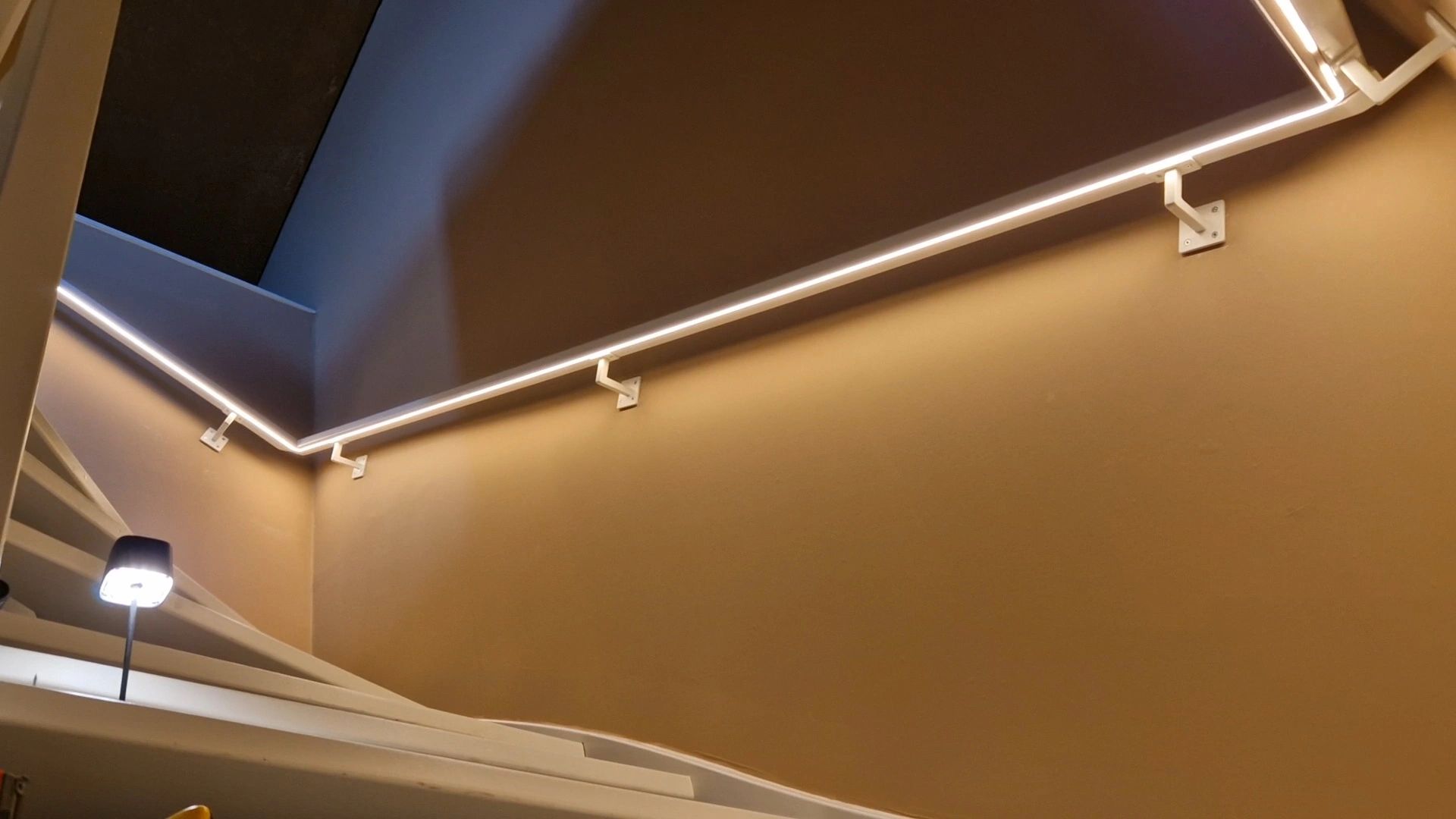 5 meter Neon Led Flex Warm Wit Midi recht - losse strip