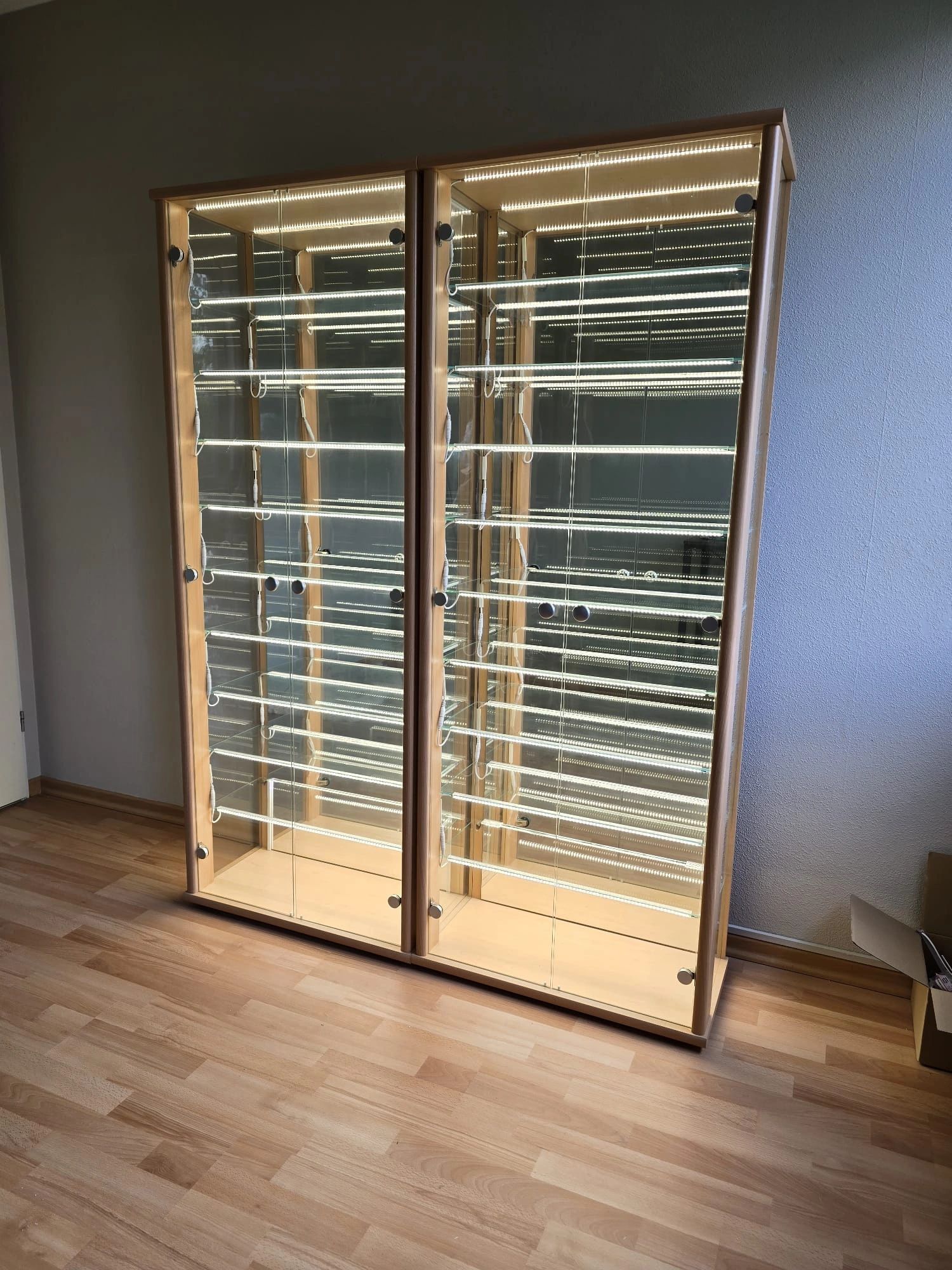 40 meter led strip Helder wit - complete set - Basic 128 leds p/m