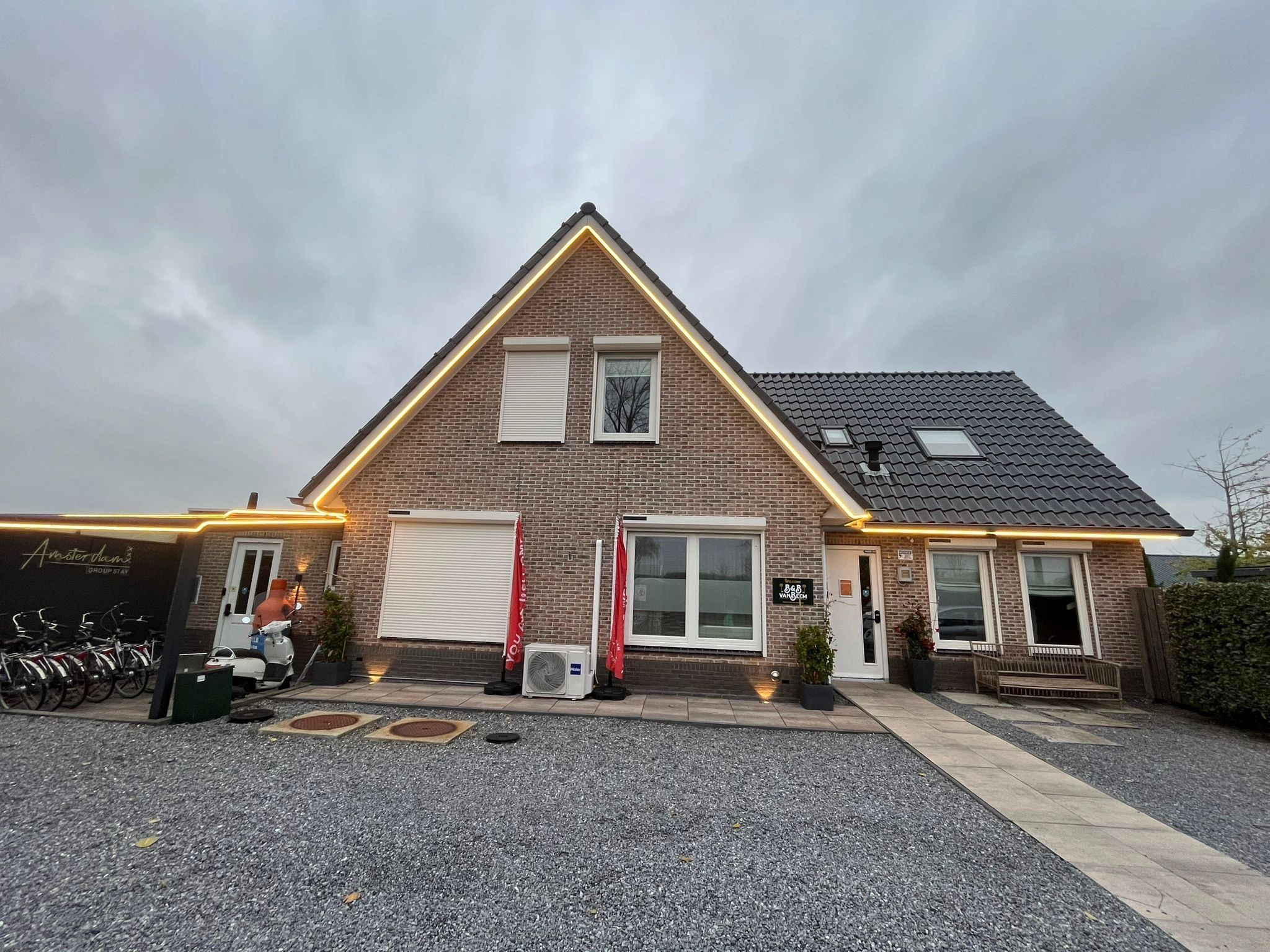 15 meter led strip Warm wit PREMIUM | 230V