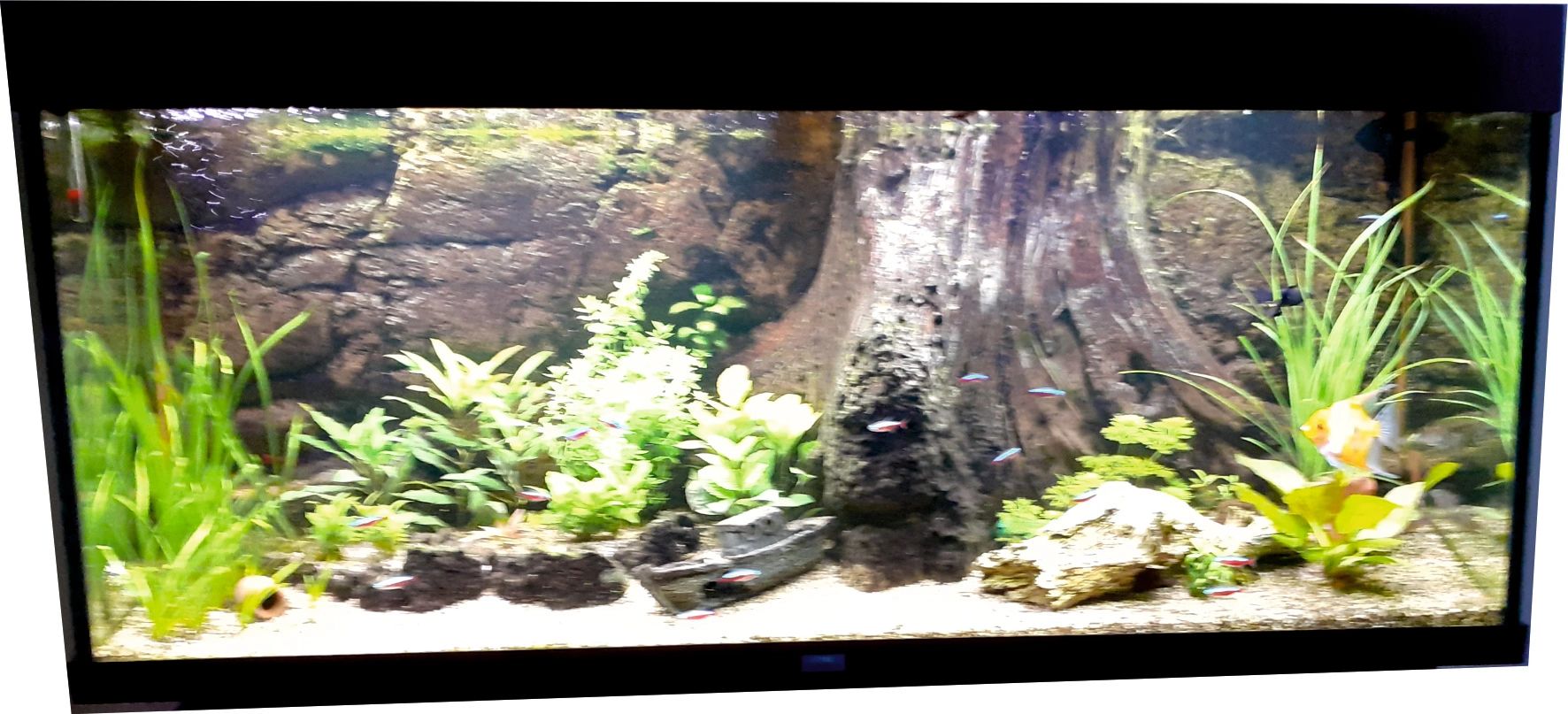 2 x RGB led strip: 100 - 150 cm complete set